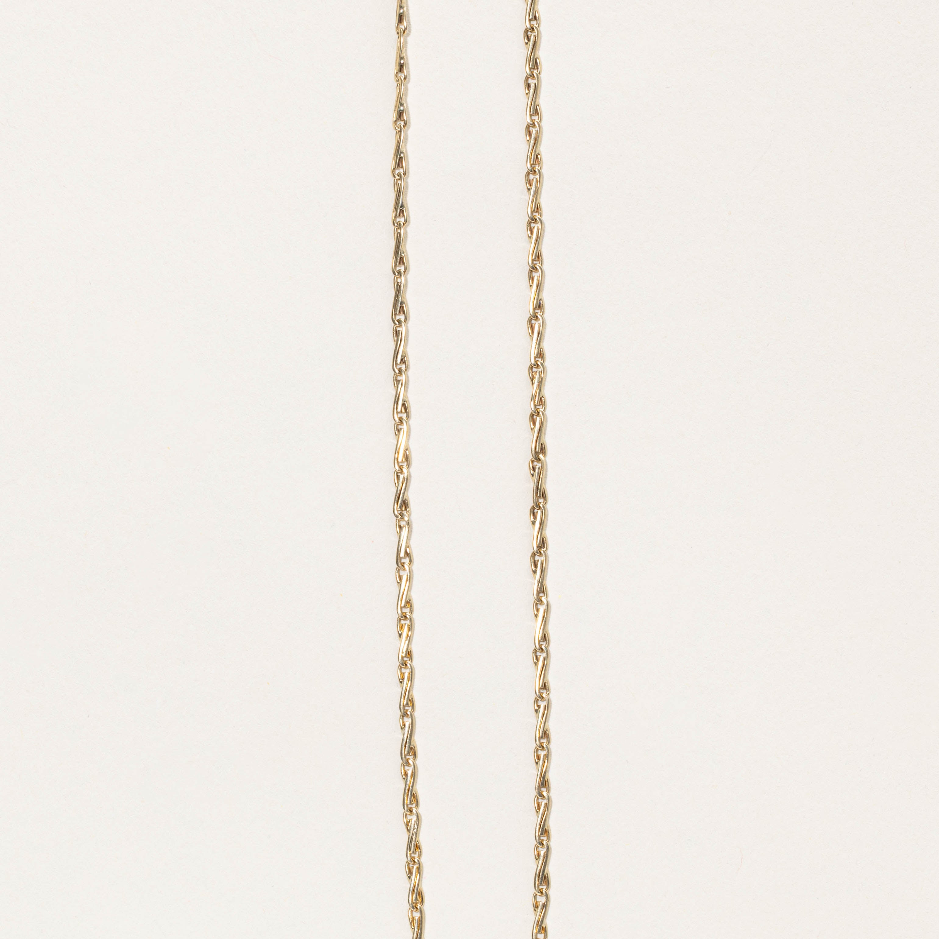 14k Twist Link Chain | 2.10mm | 19"