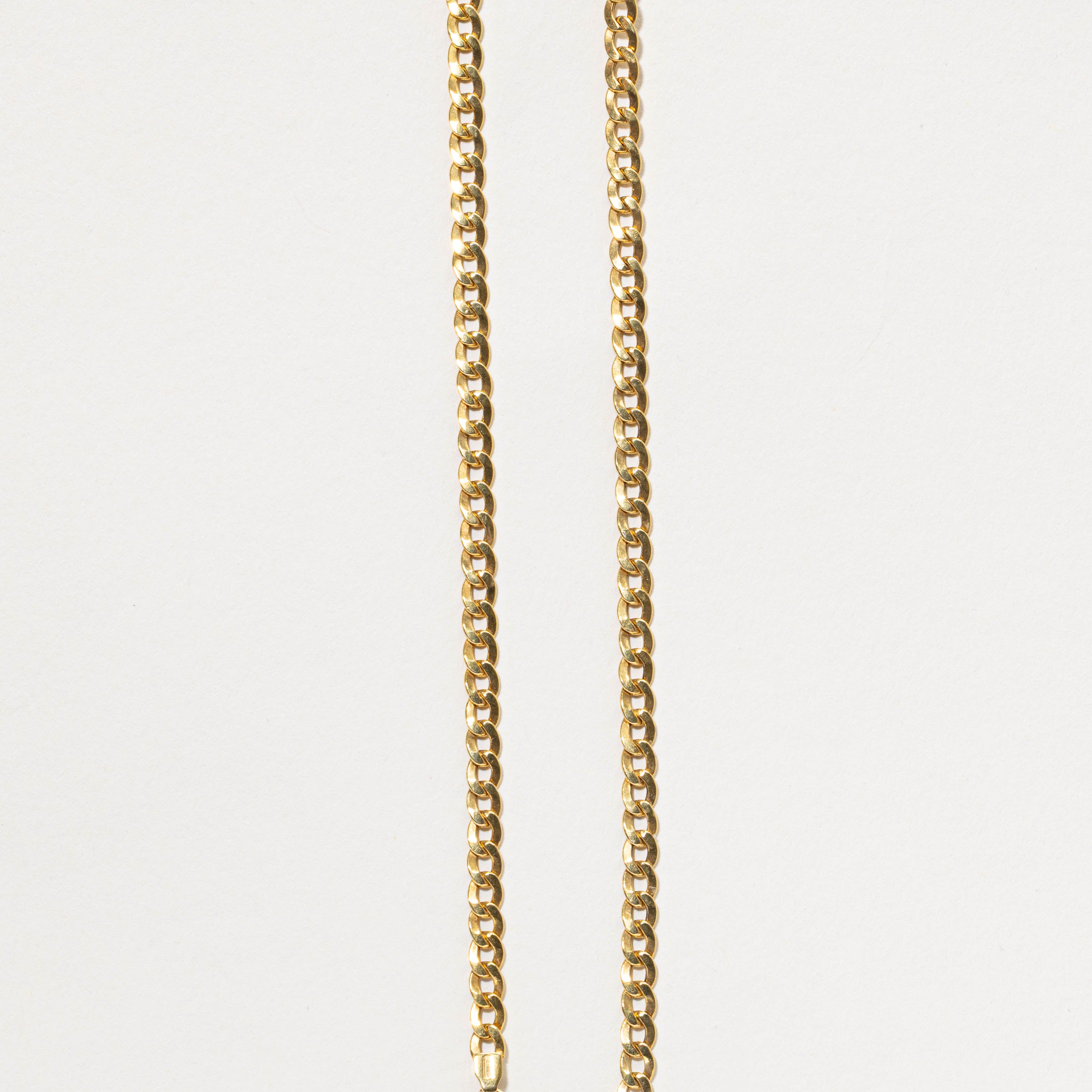 Italian 18k Curb Link Chain | 4.25mm | 18"