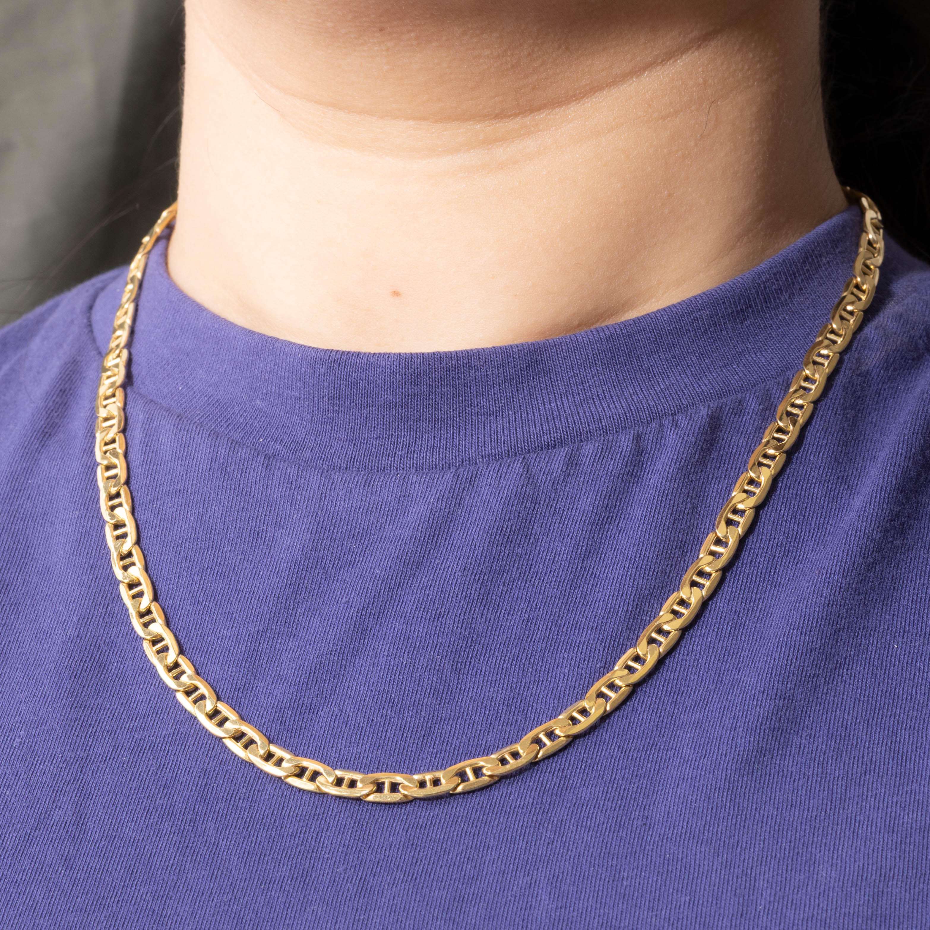 10k Anchor Chain | 5.25mm | 20"