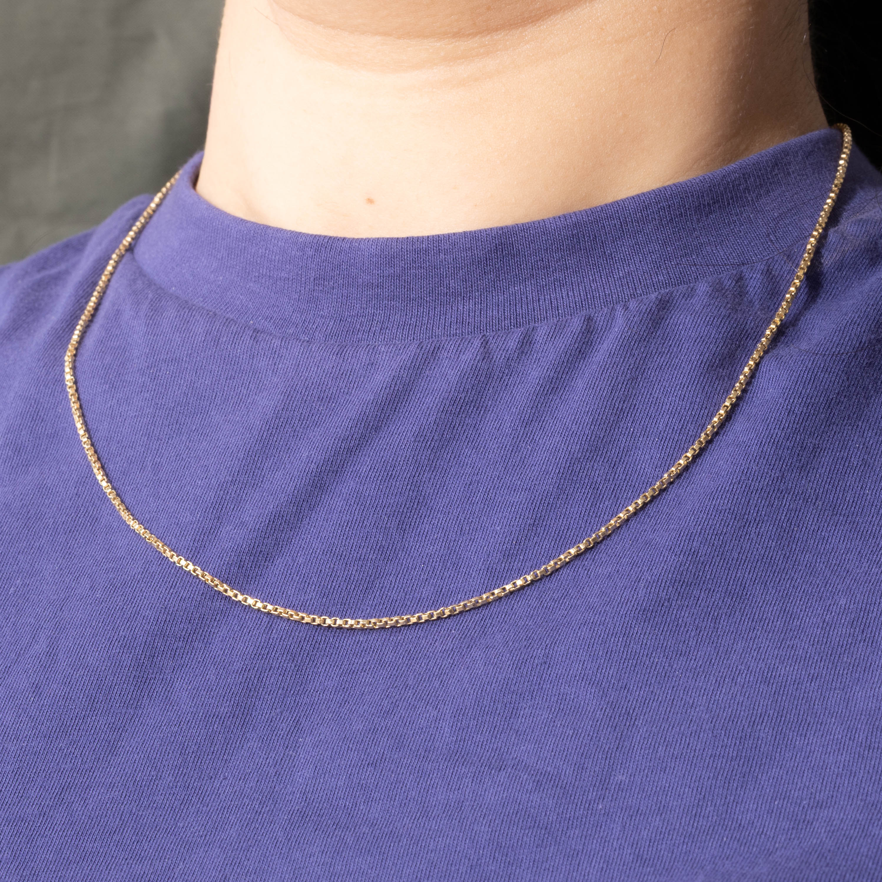 Austrian 14k Box Link Chain | 1.50mm | 20"