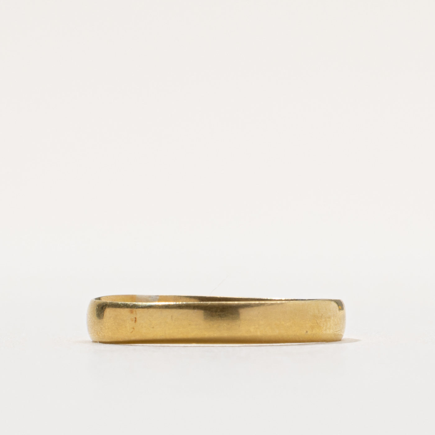 19k Yellow Gold Plain Band | 2.95mm | SZ 7