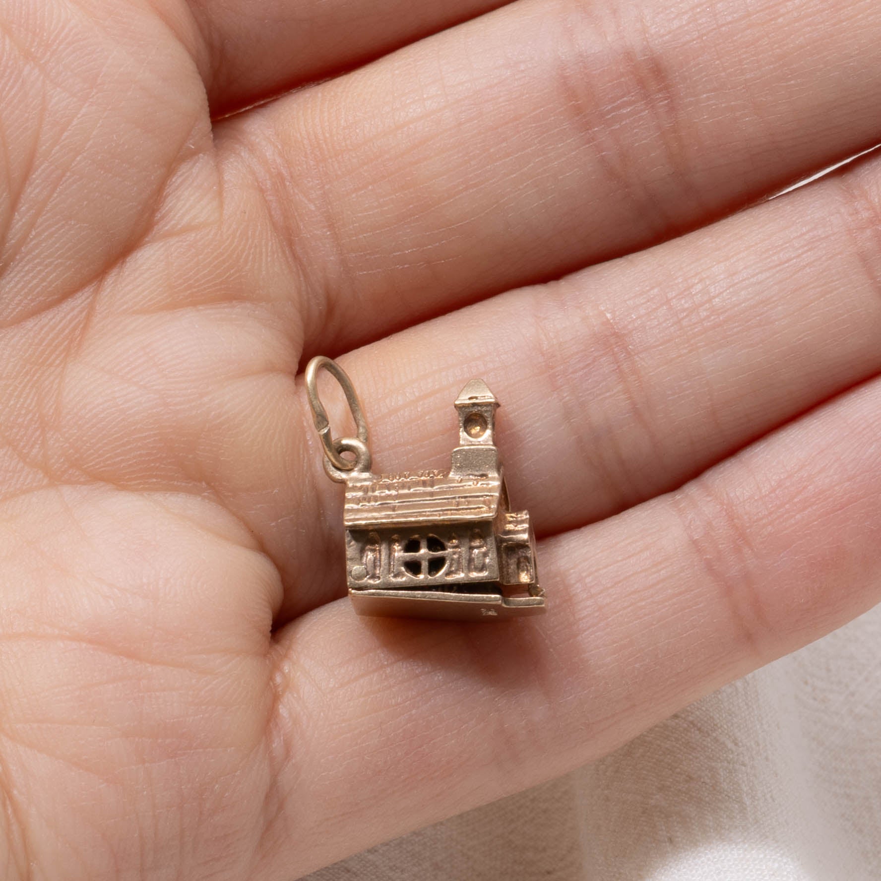 14k Church Building Charm