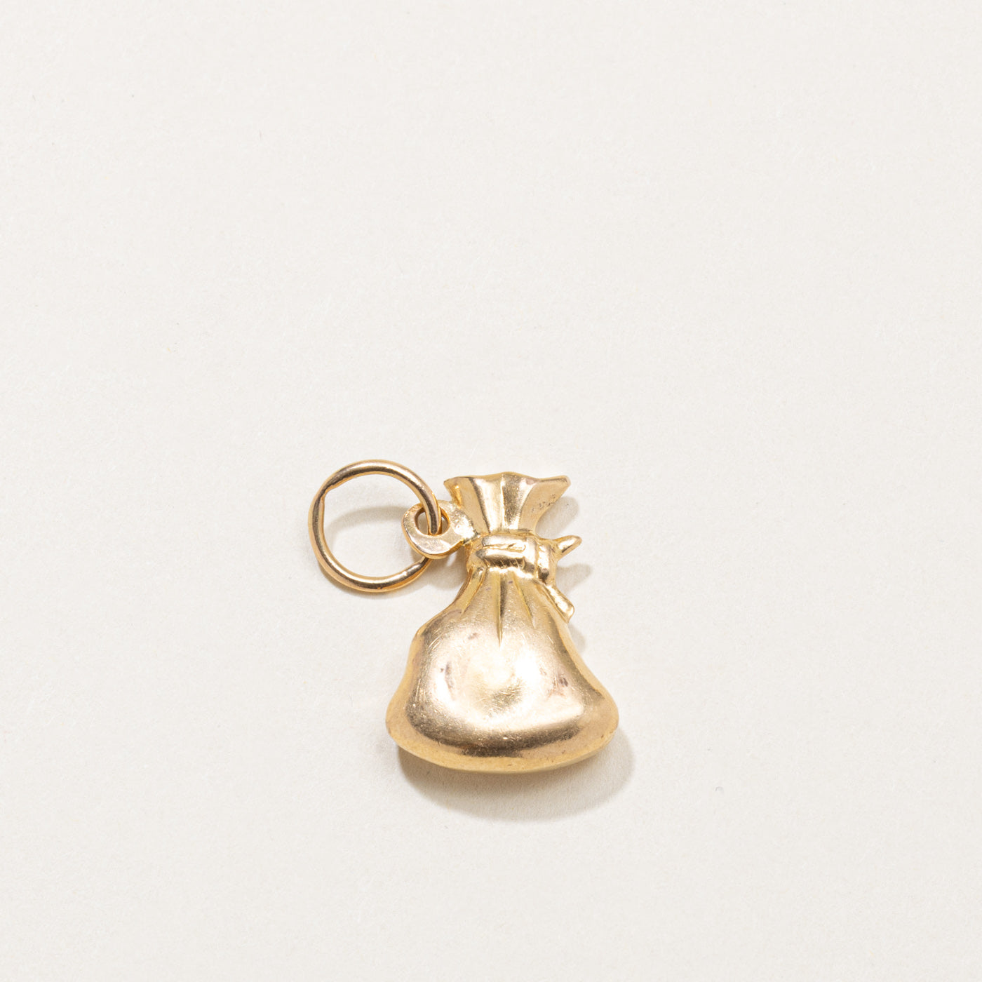 18k Money Bag Charm