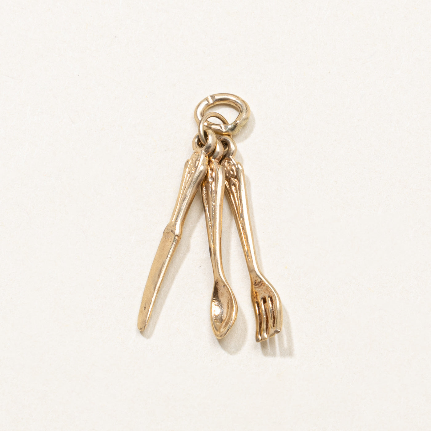 10k Cutlery Charm