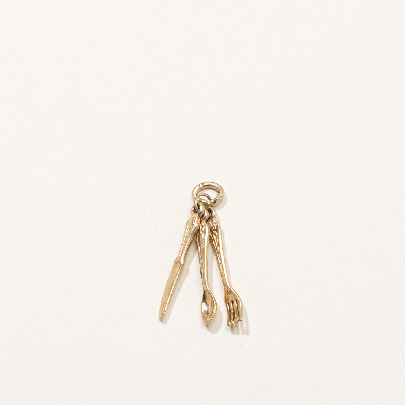 10k Cutlery Charm