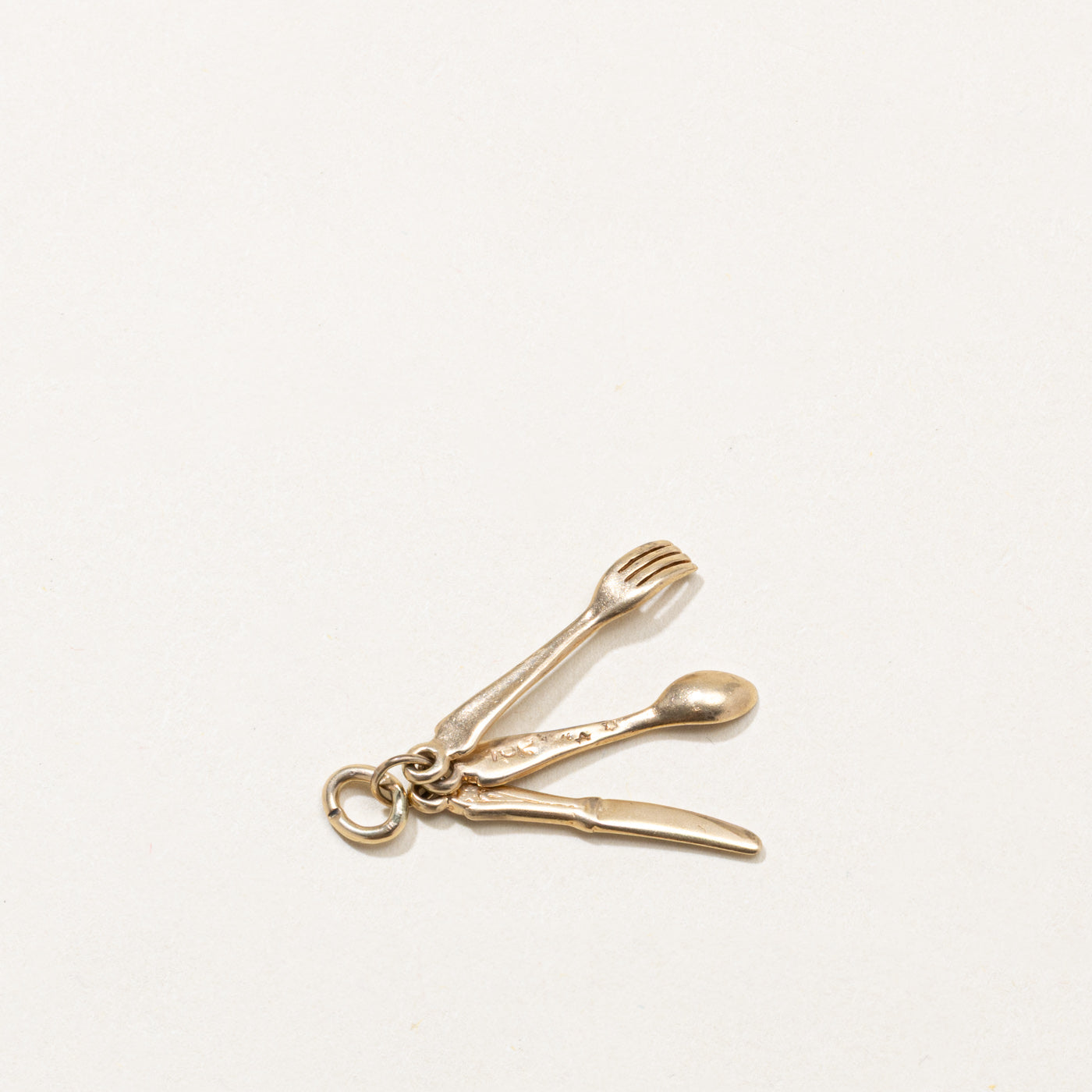 10k Cutlery Charm