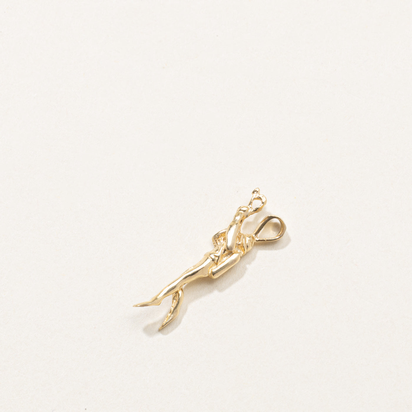 14k Scuba Diver Charm