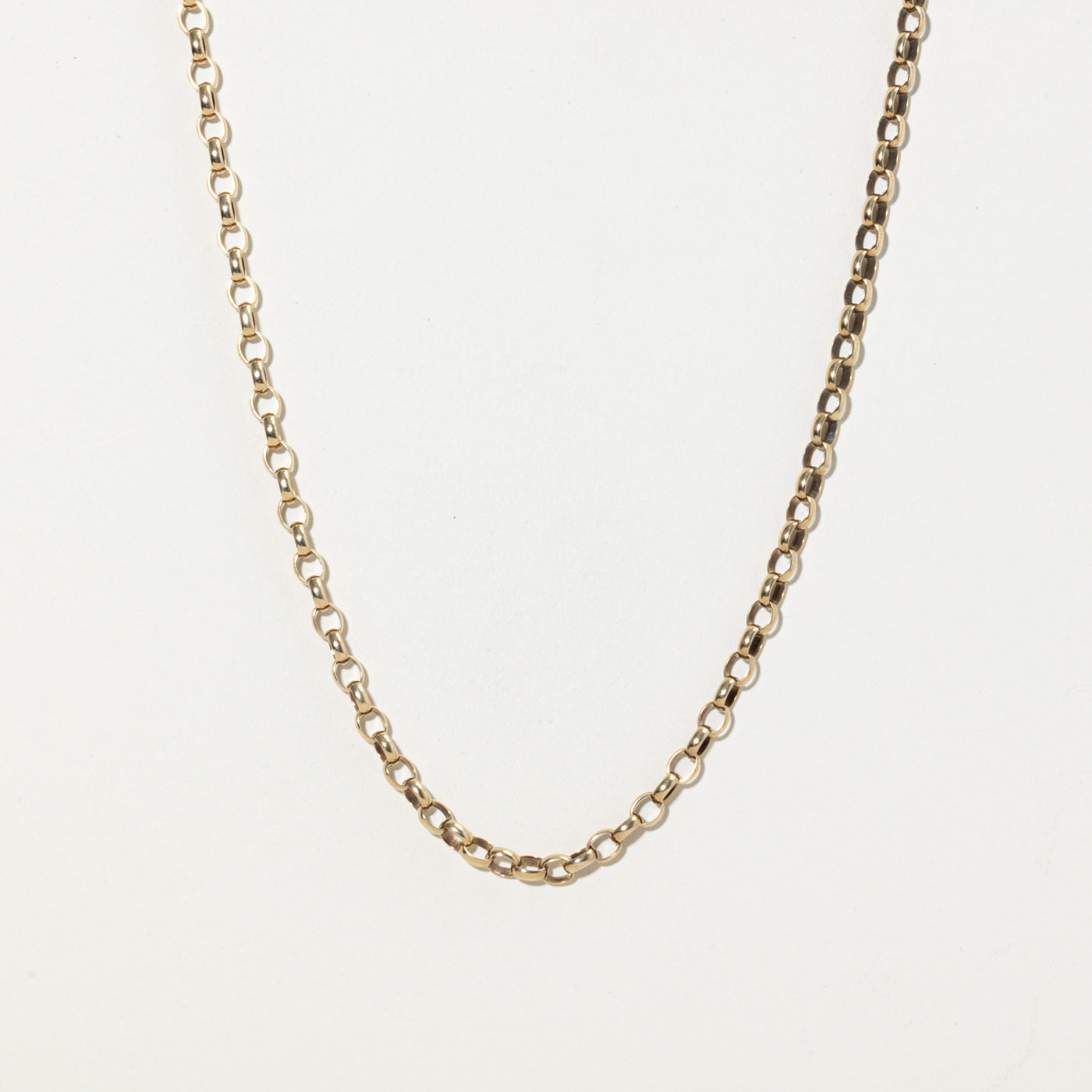 Birmingham 9k Rolo Link Chain | 4.7mm | 22"