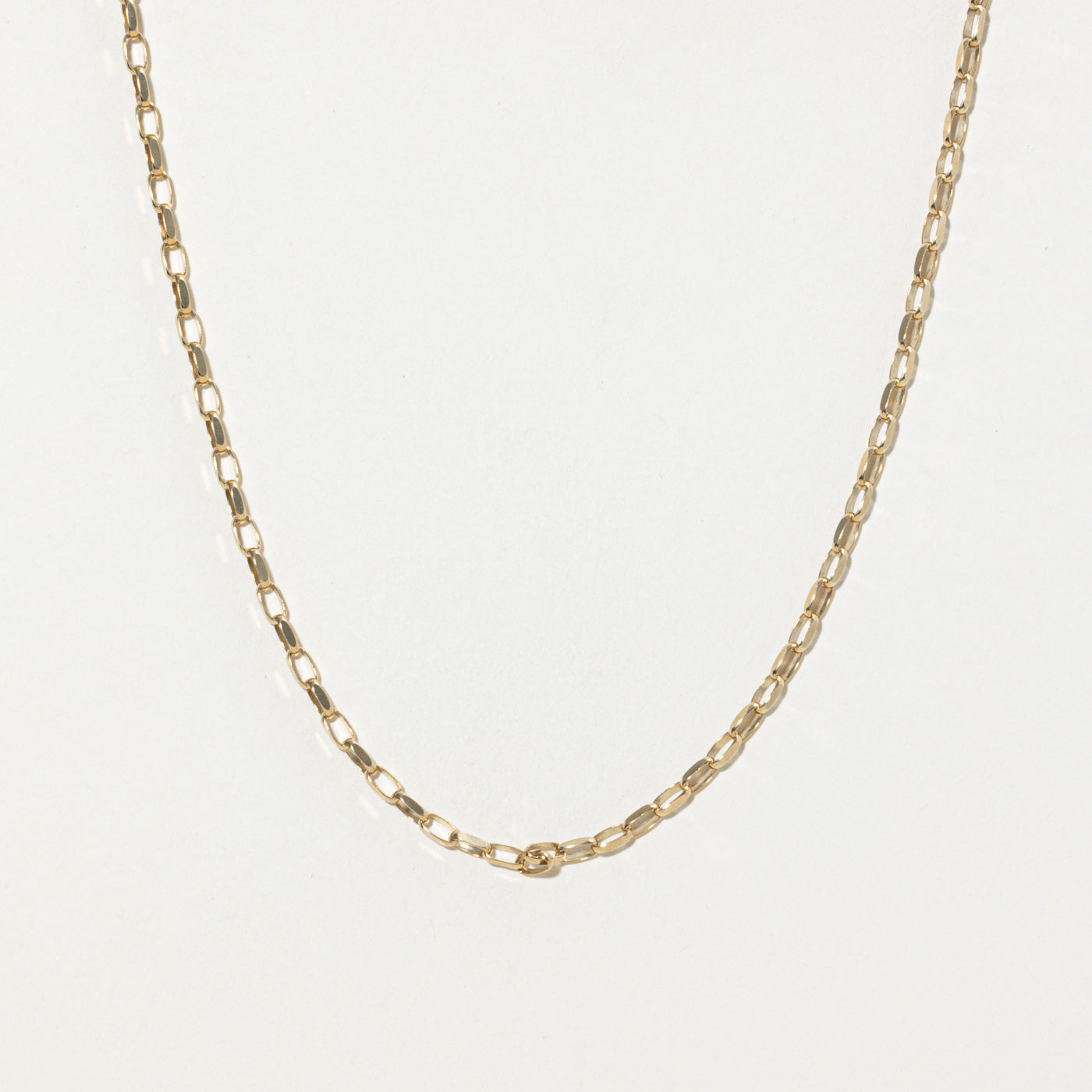 Birmingham 9k Cable Link Chain | 3.1mm | 24"