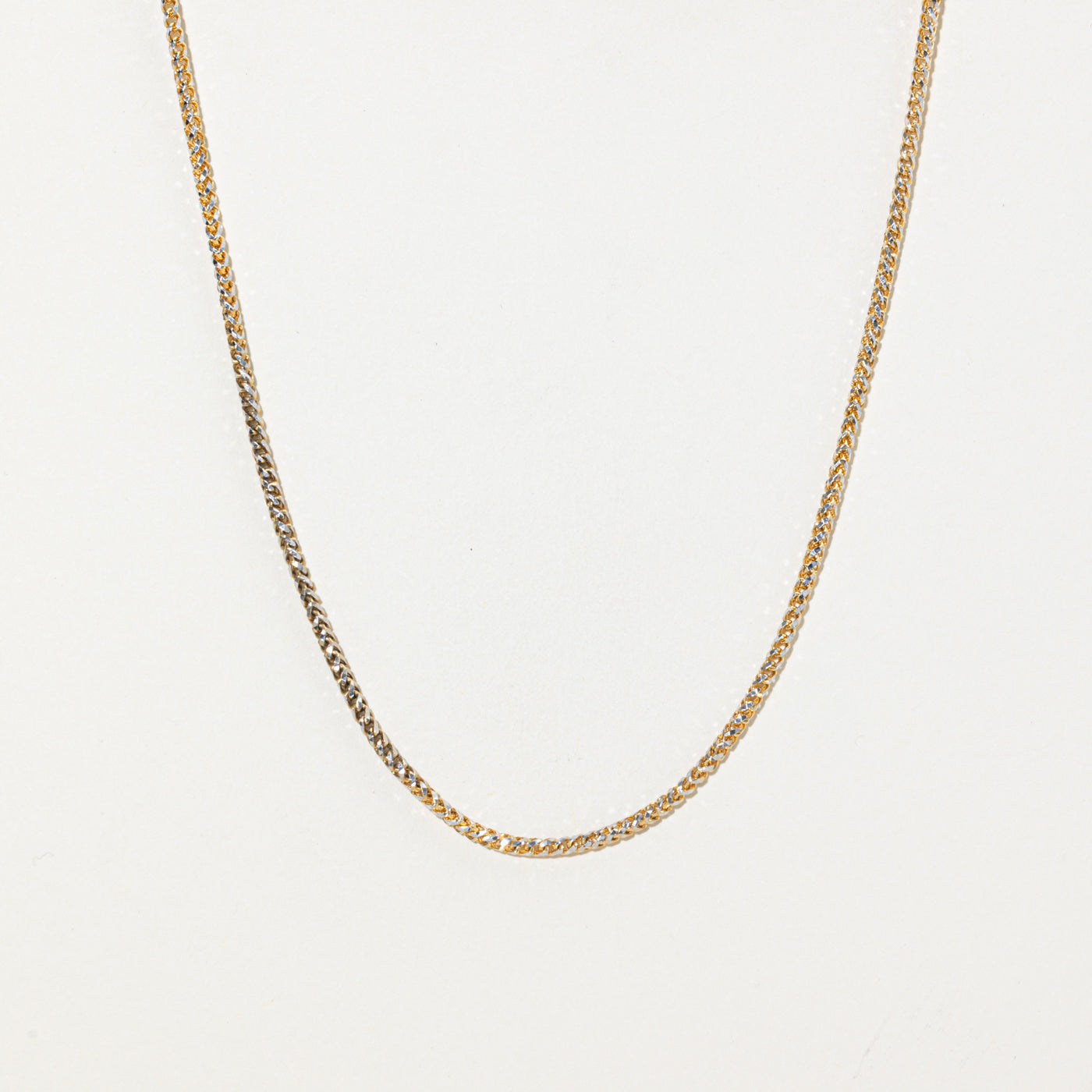 10k Yellow Gold Foxtail Chain | 2.7mm | 22"
