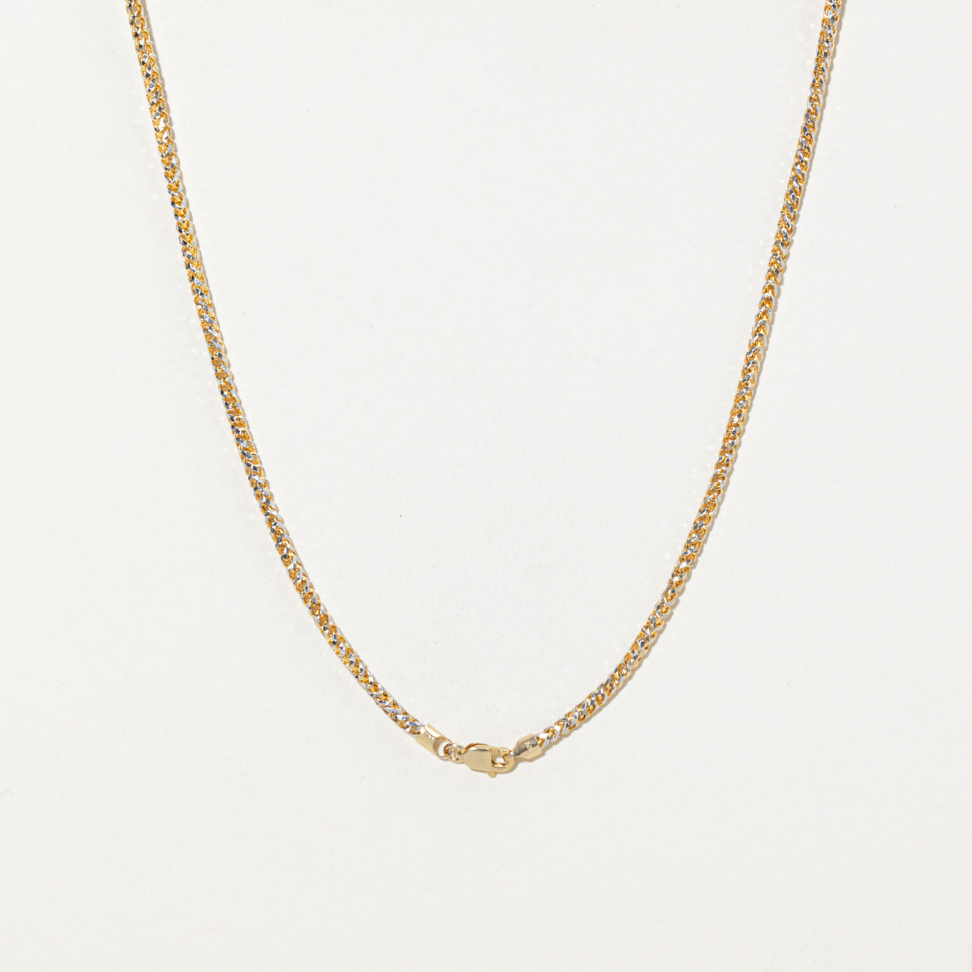 10k Yellow Gold Foxtail Chain | 2.7mm | 22"