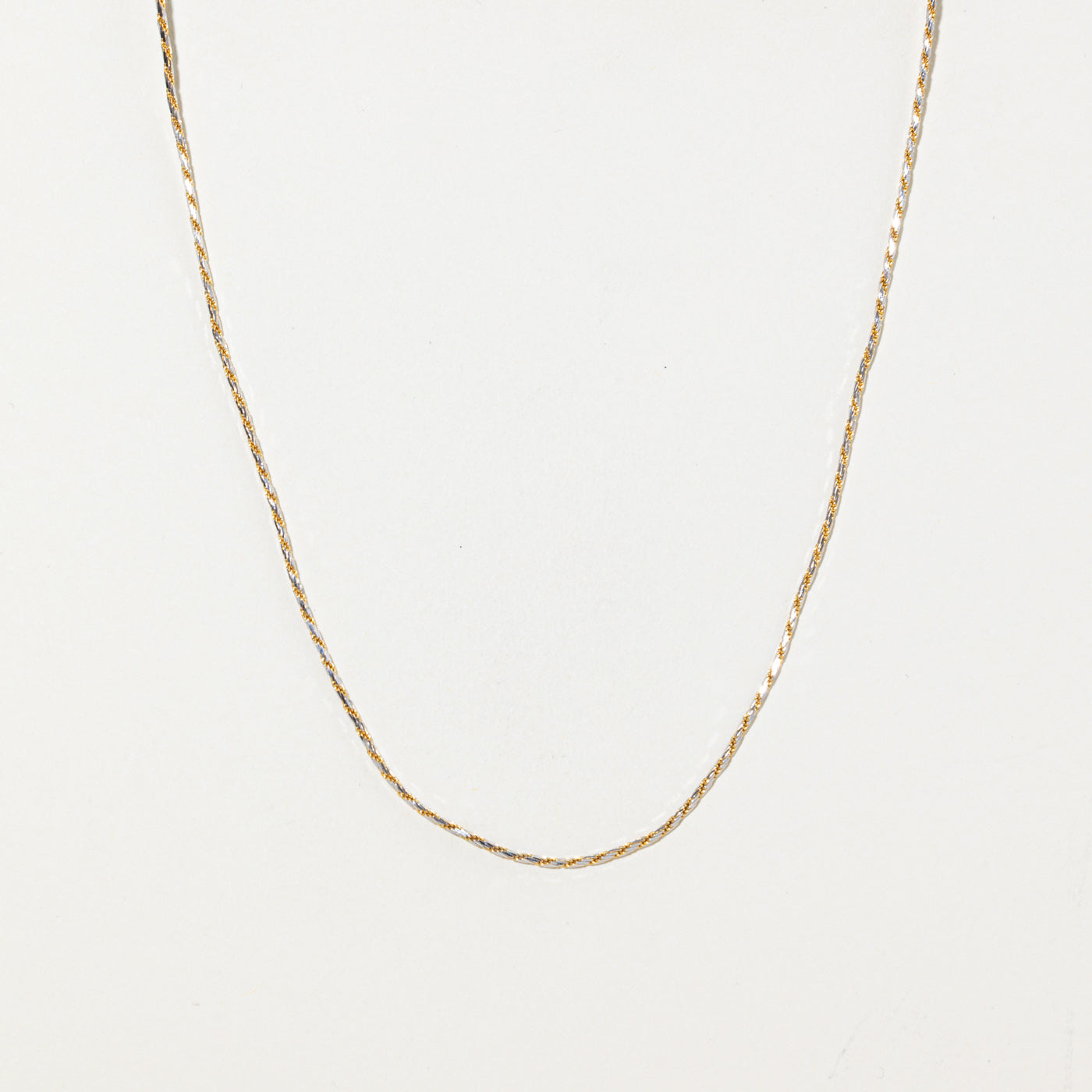 Italian 14k Flat Link Chain | 1.3mm | 23.5"