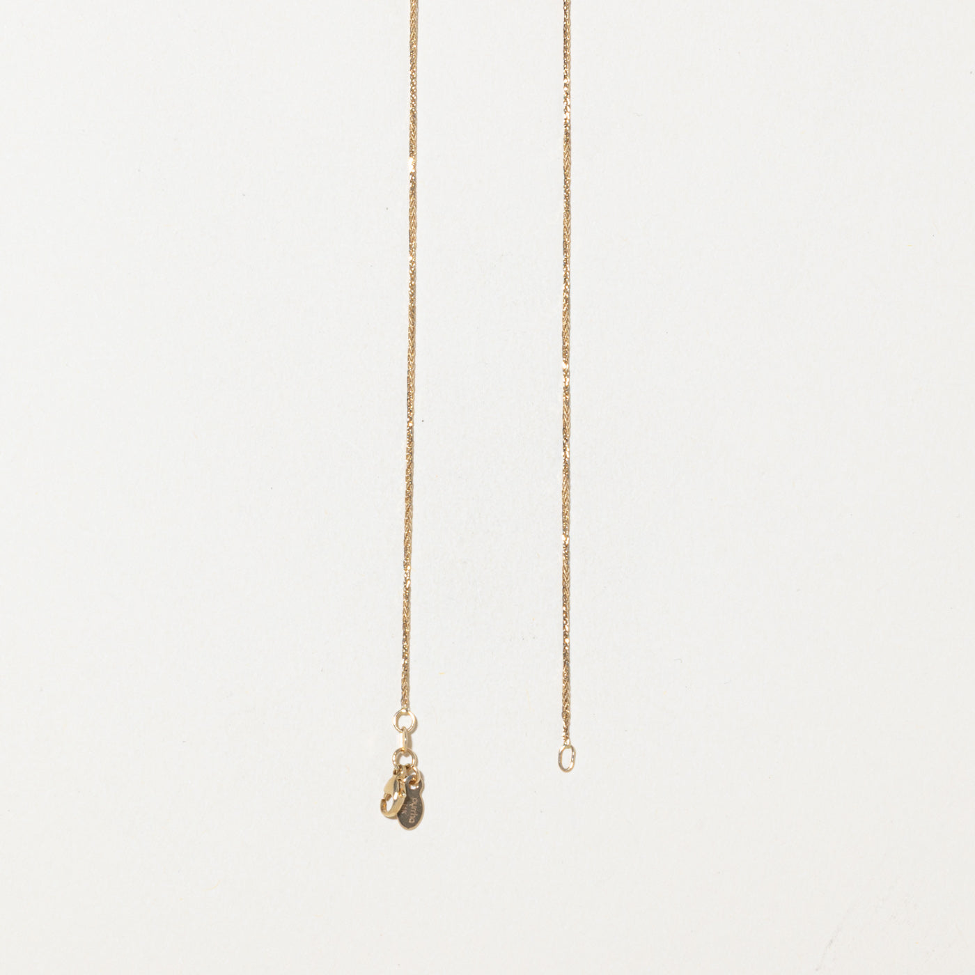 ‘Pyrrha’ 14k Let Nature Be Your Teacher Pendant Necklace | 20"