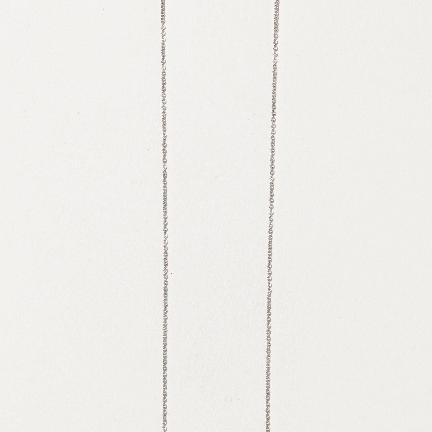 ‘Tiffany & Co’ Platinum Cable Chain | 0.65mm | 20"