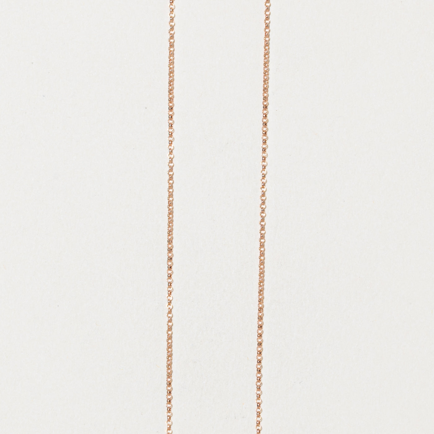 ‘Pyrrha’ 14k Rose Gold Embossed Pendant Necklace | 20"
