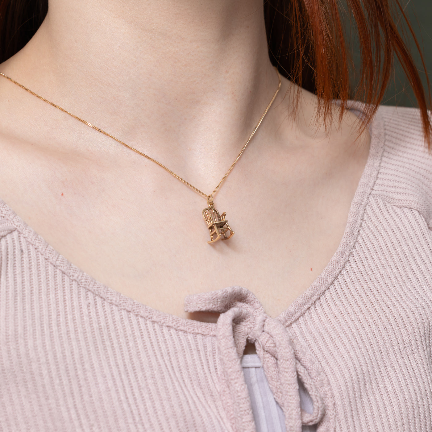 10k Rocking Chair Charm