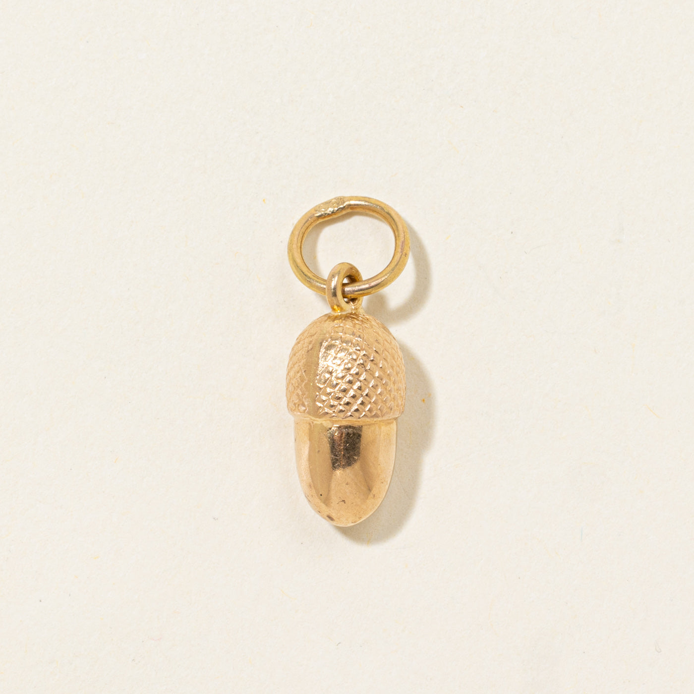 18k Acorn Charm