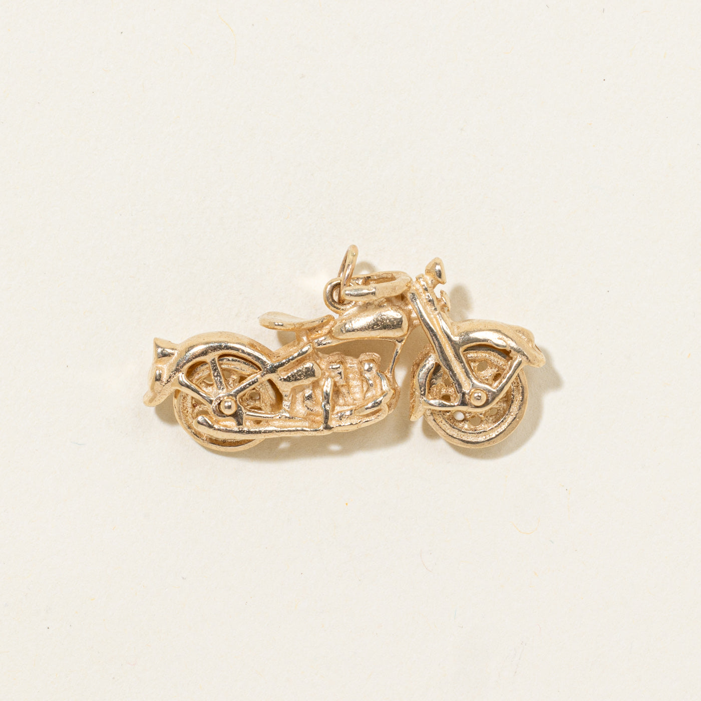14k Motorcycle Charm