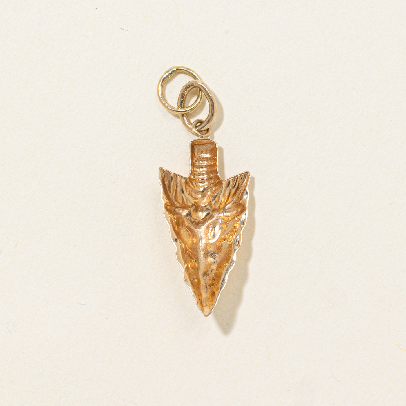 10k Arrowhead Charm