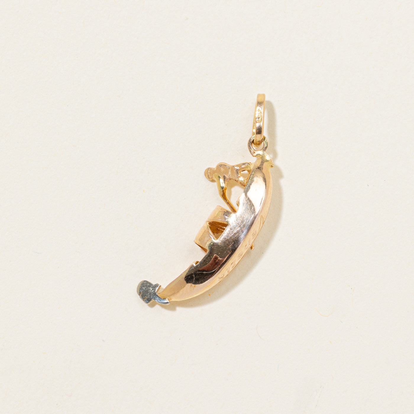18k Venetian Gondola Charm