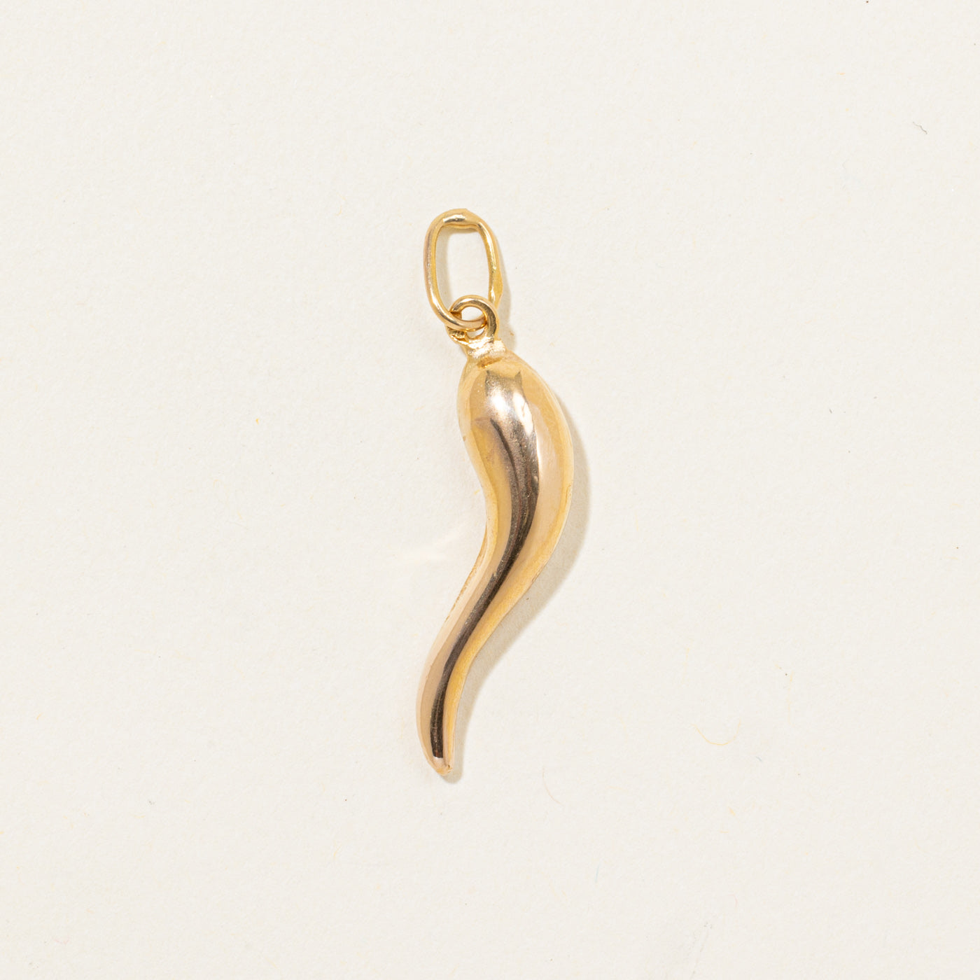 18k Cornicello Charm