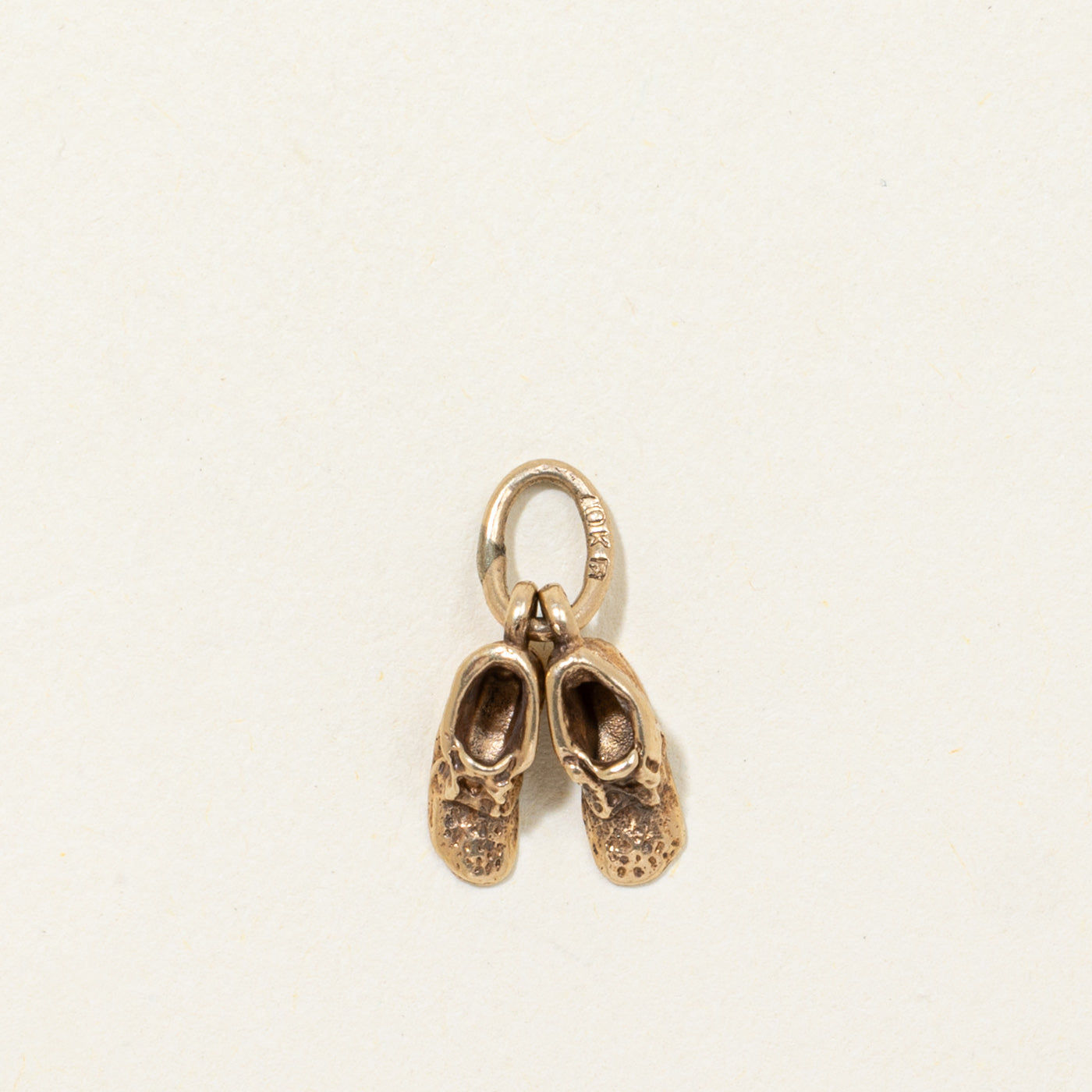 10k Baby Shoes Charm