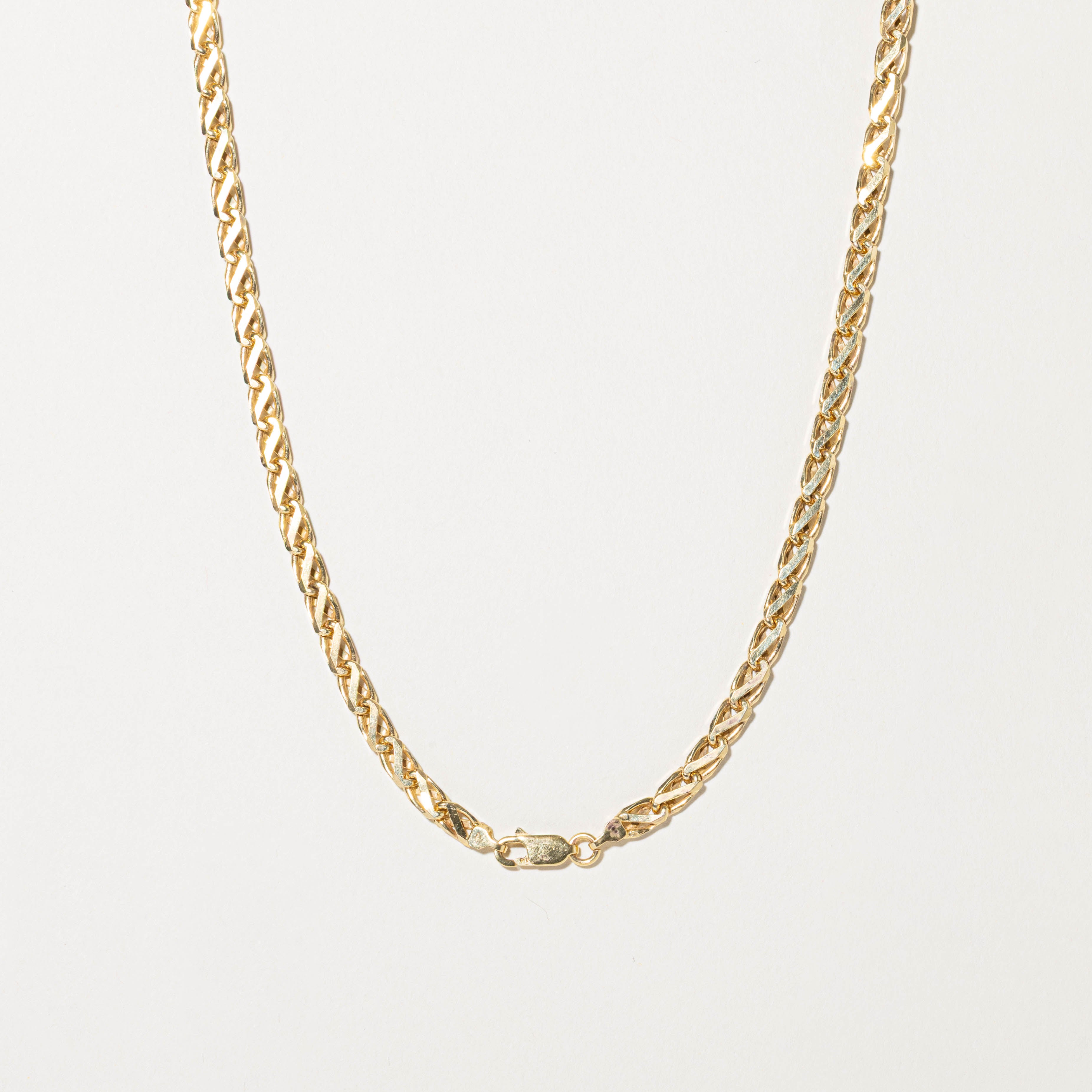 9k Diagonal Anchor Link Chain | 23"