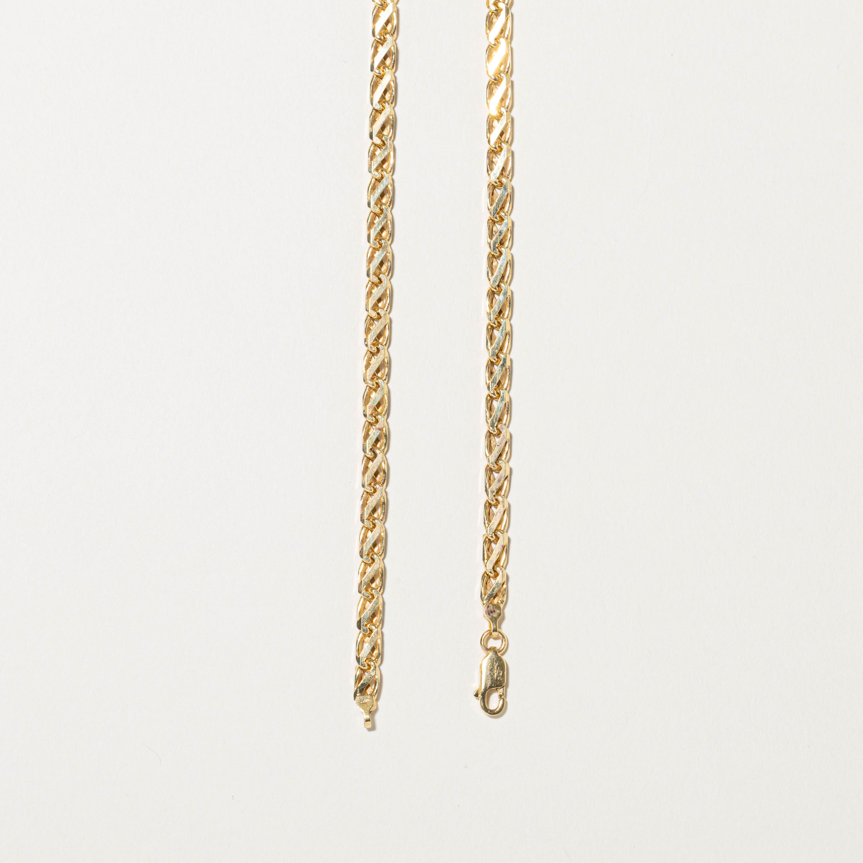 9k Diagonal Anchor Link Chain | 23"