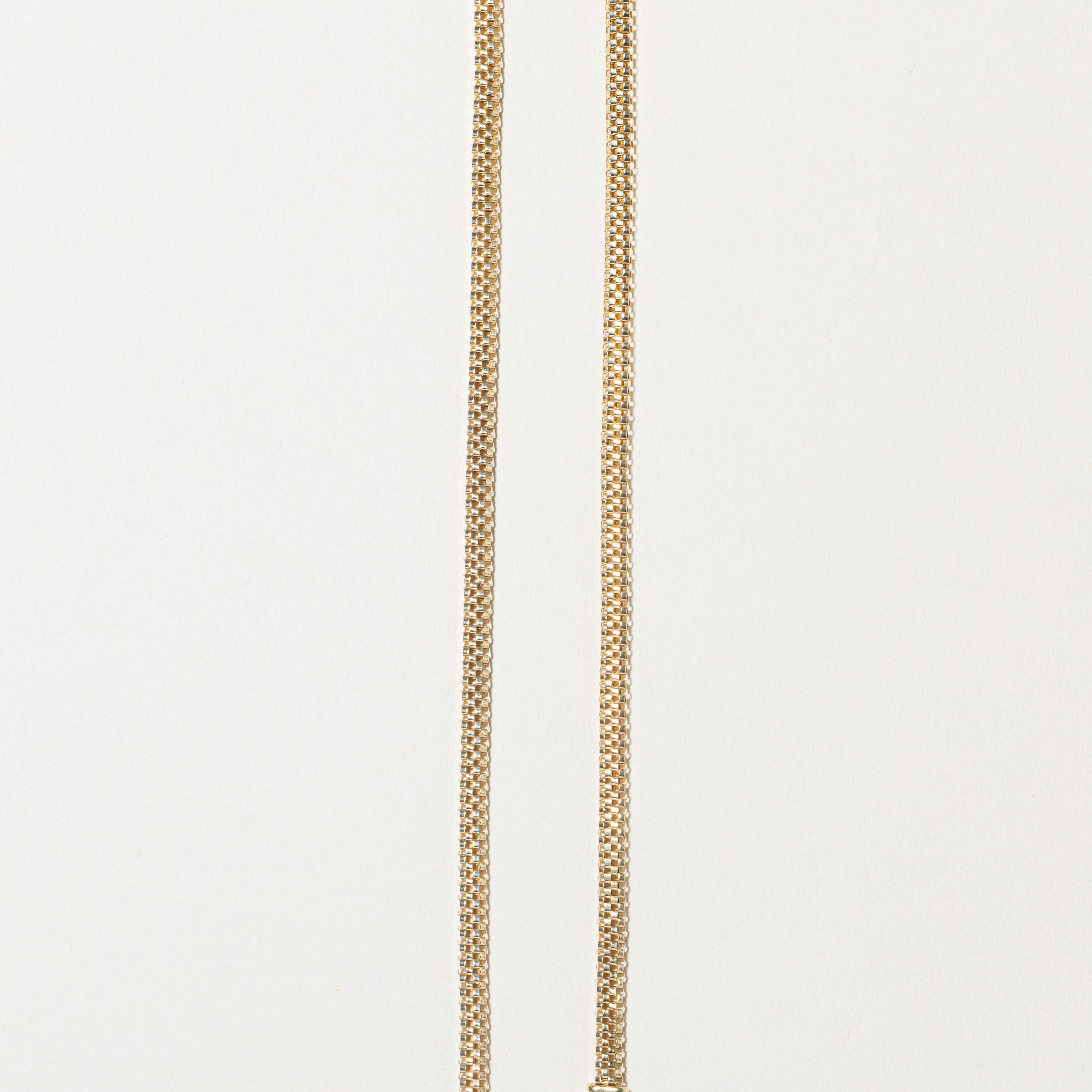 14k Plain Chain Necklace | 19.5"