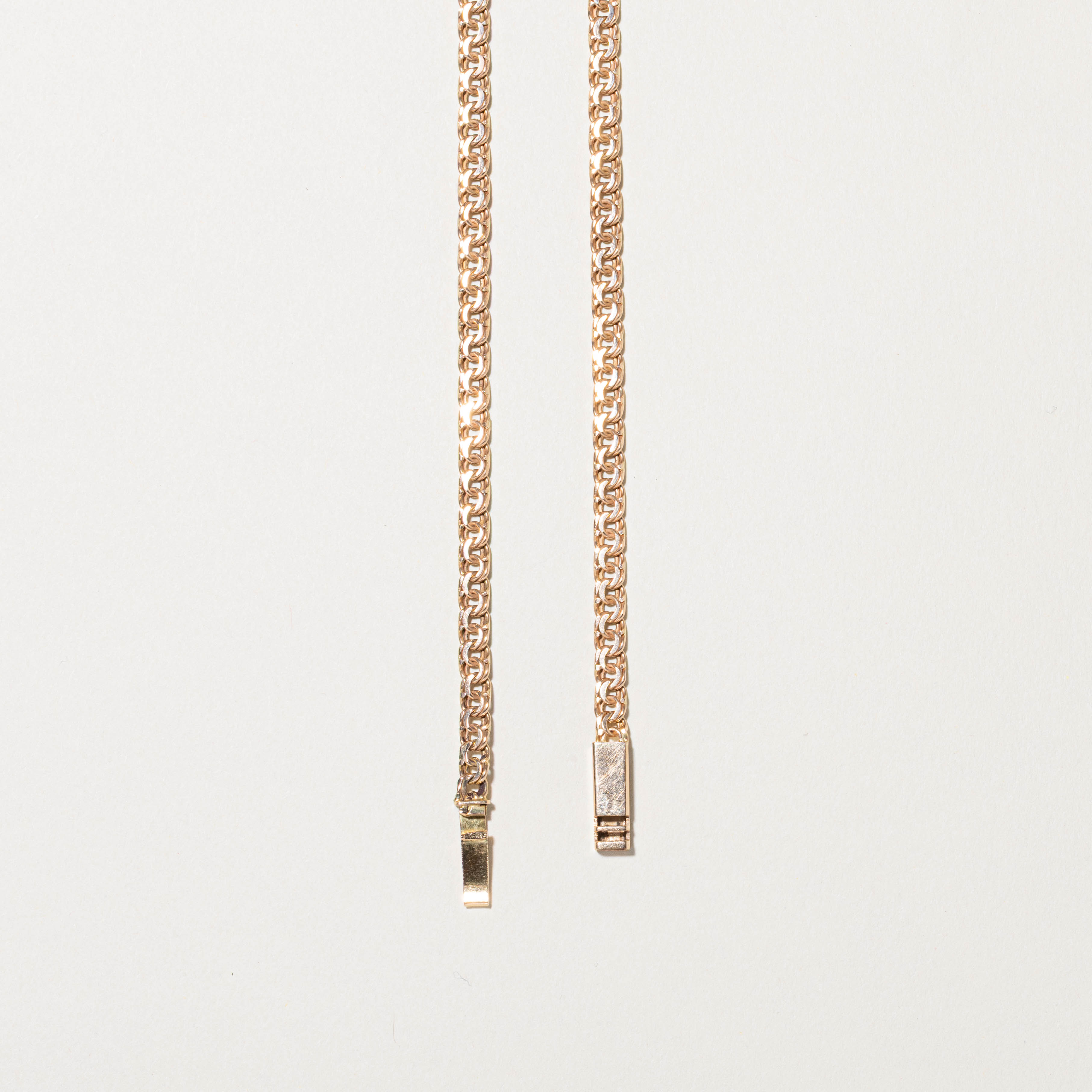 Soviet Era Ukrainian 14k Rose Gold Chain | 19"