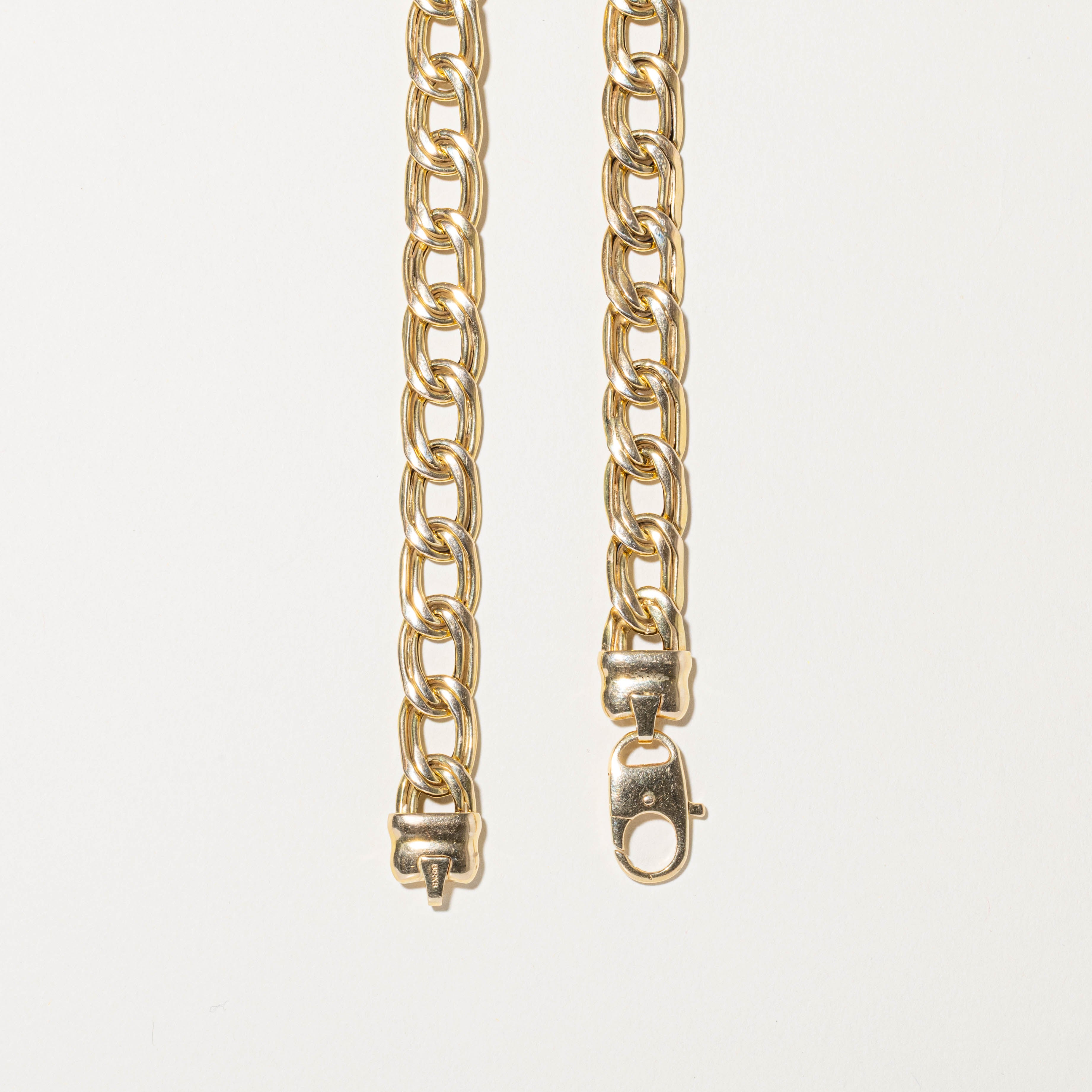 ‘Birks’ 14k Double Link Chain | 16"