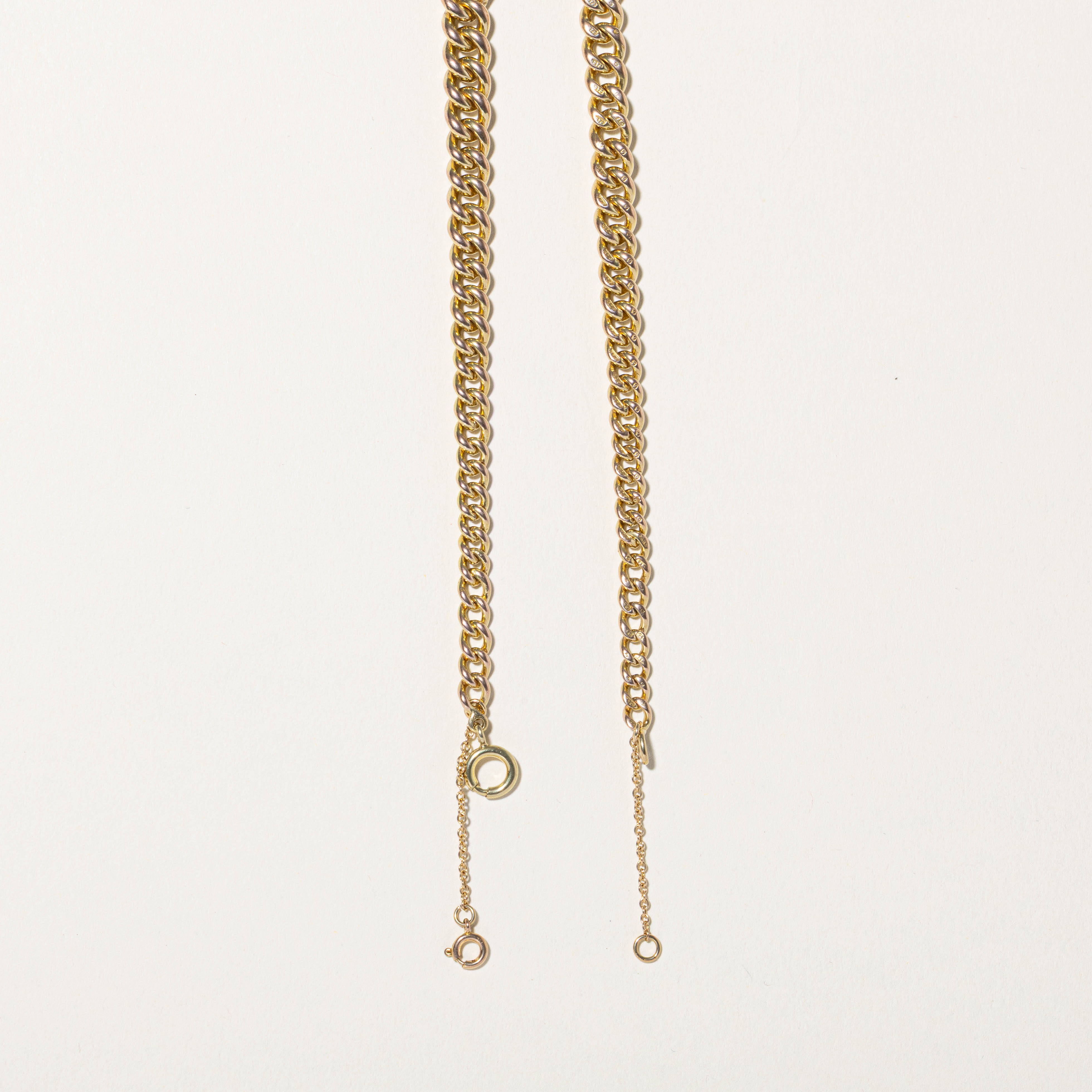 9k Heart Locket Necklace | 18"