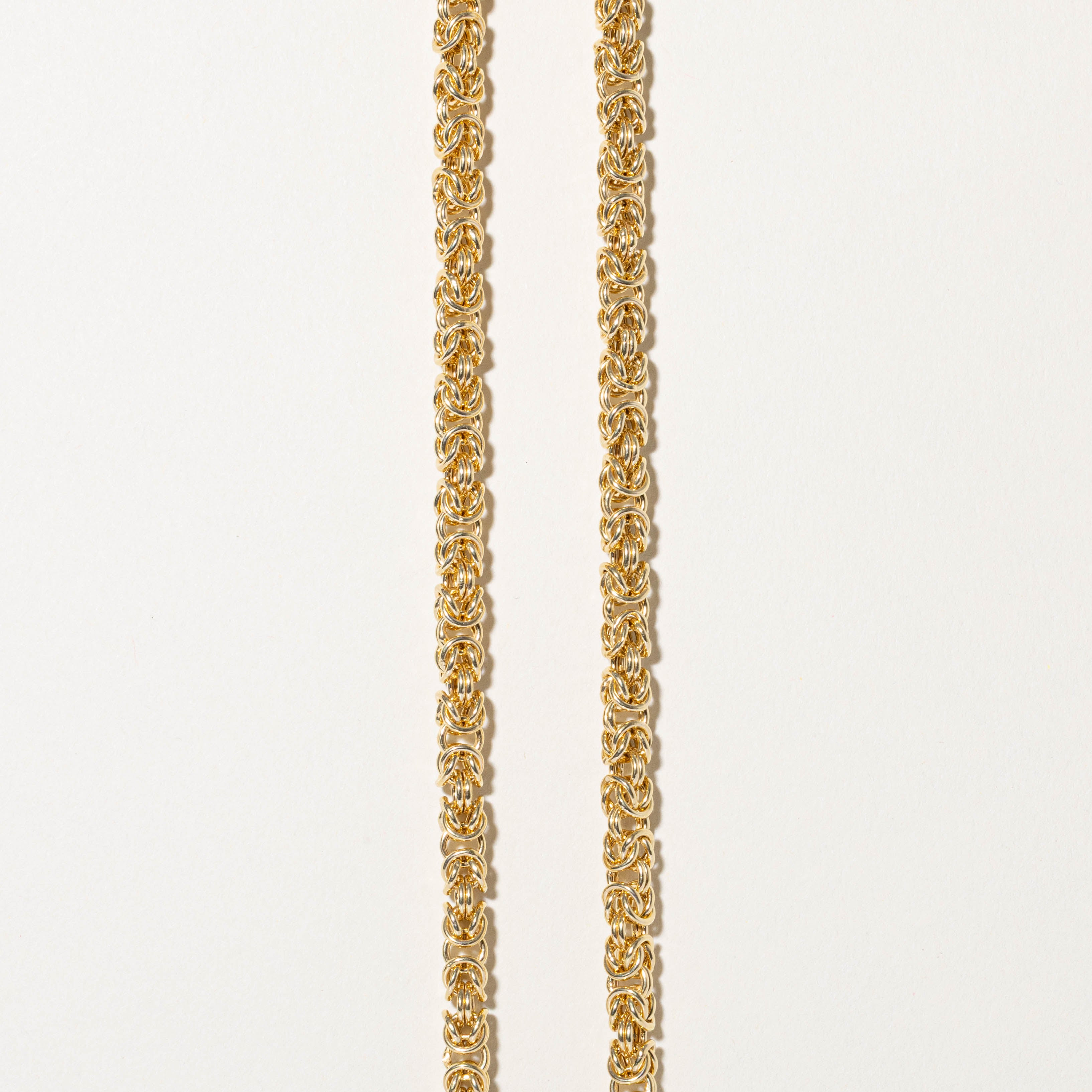 Italian 14k Byzantine Chain | 18"