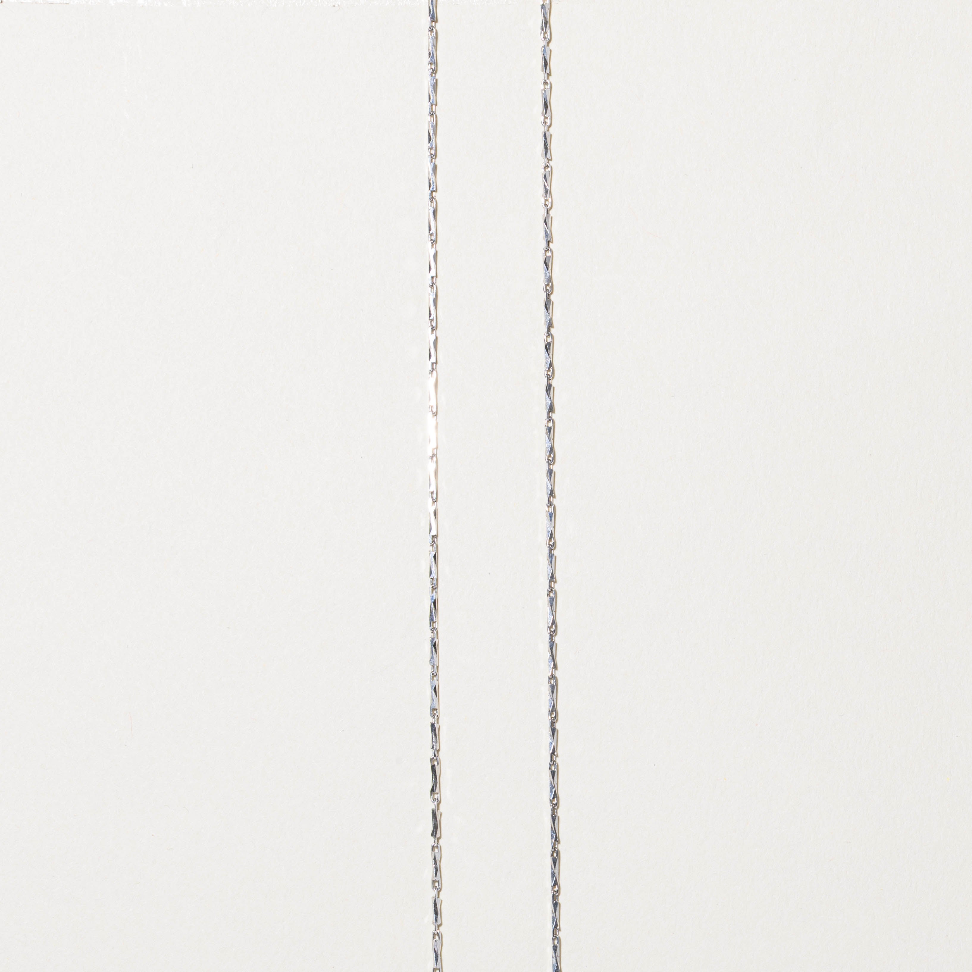950 Platinum Barleycorn Chain | 18"