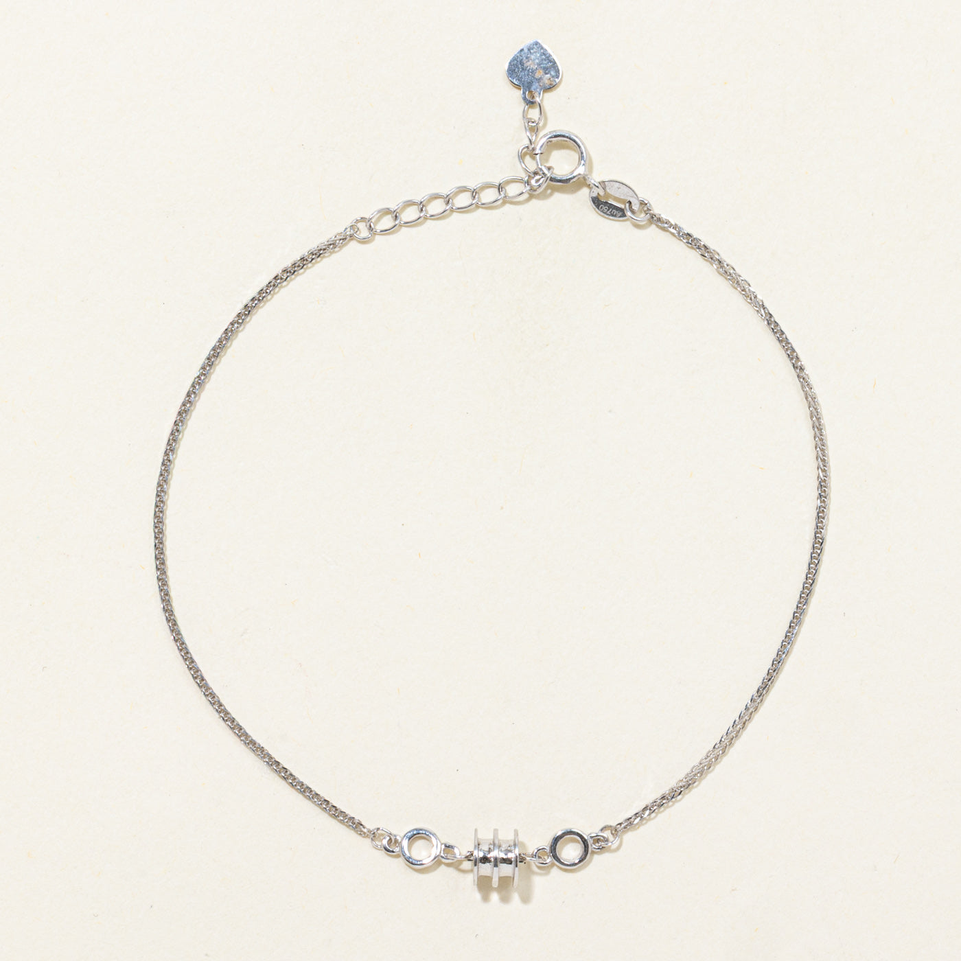 18k Geometric Bracelet | 7.5"