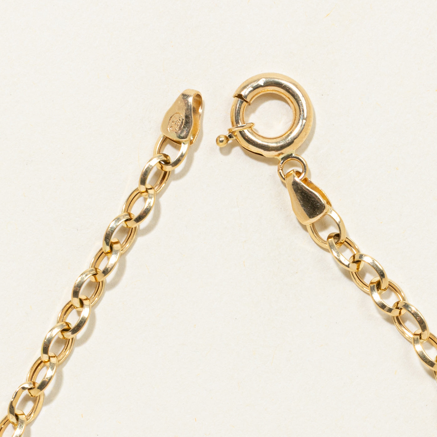 18k Ball Charm Bracelet | 7.5"