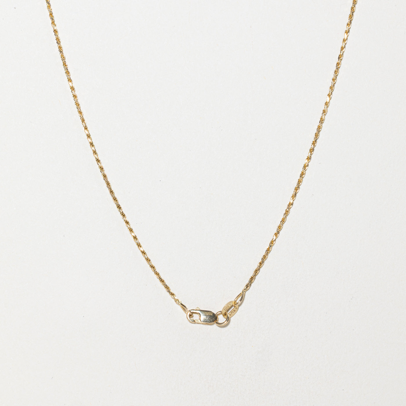 10k Rope Chain | 1.15mm | 20"