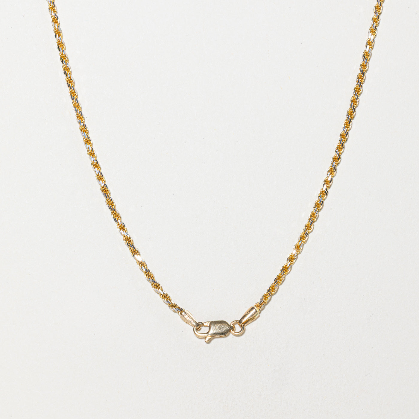 Italian 14k Rope Chain | 2mm | 19"
