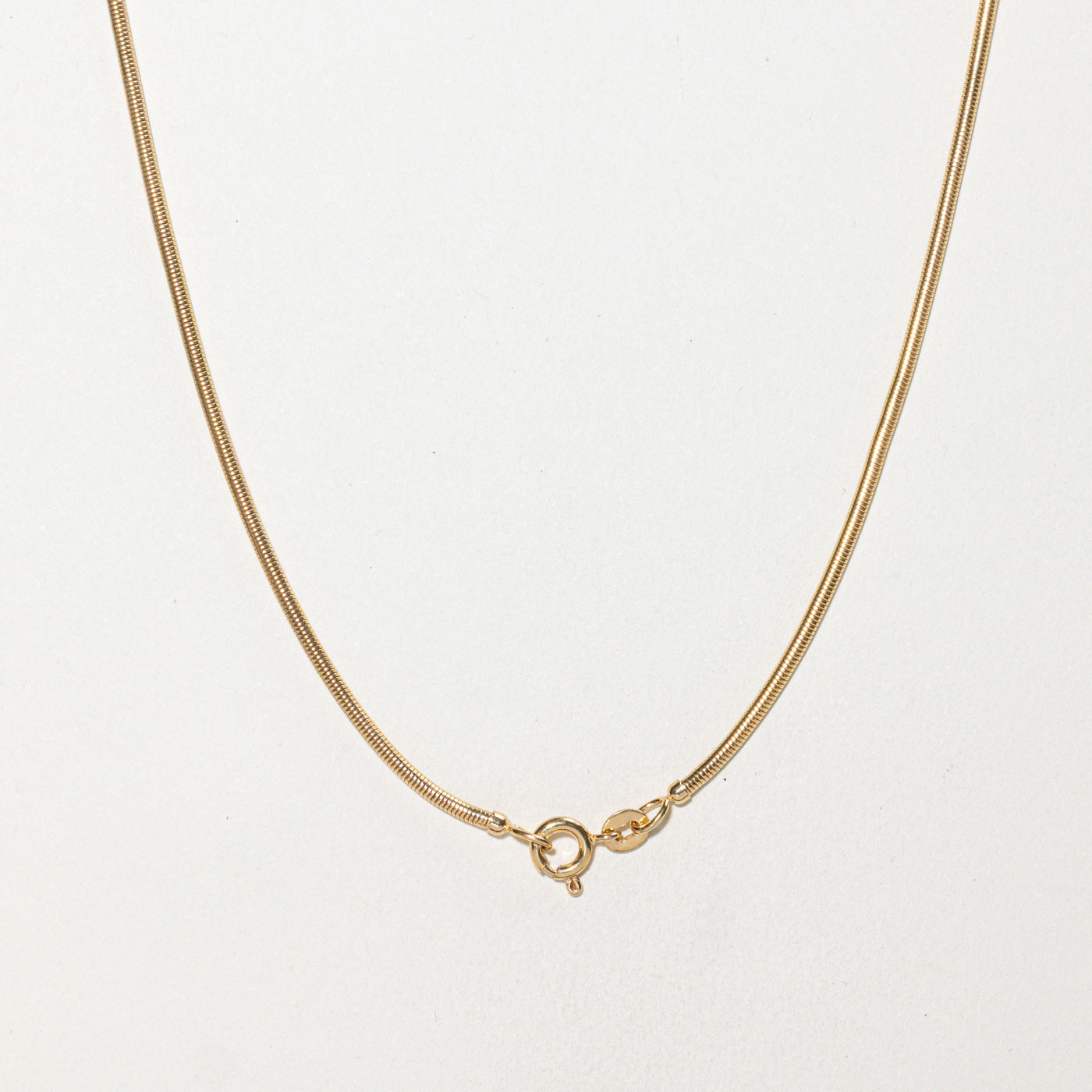 Italian 10k Snake Chain | 1.70mm | 20"