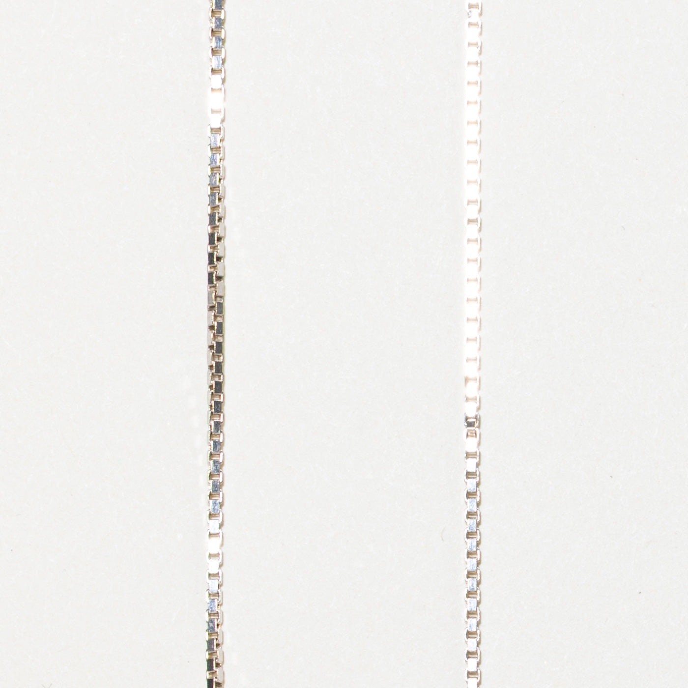 18k Box Chain | 1.0mm | 19"