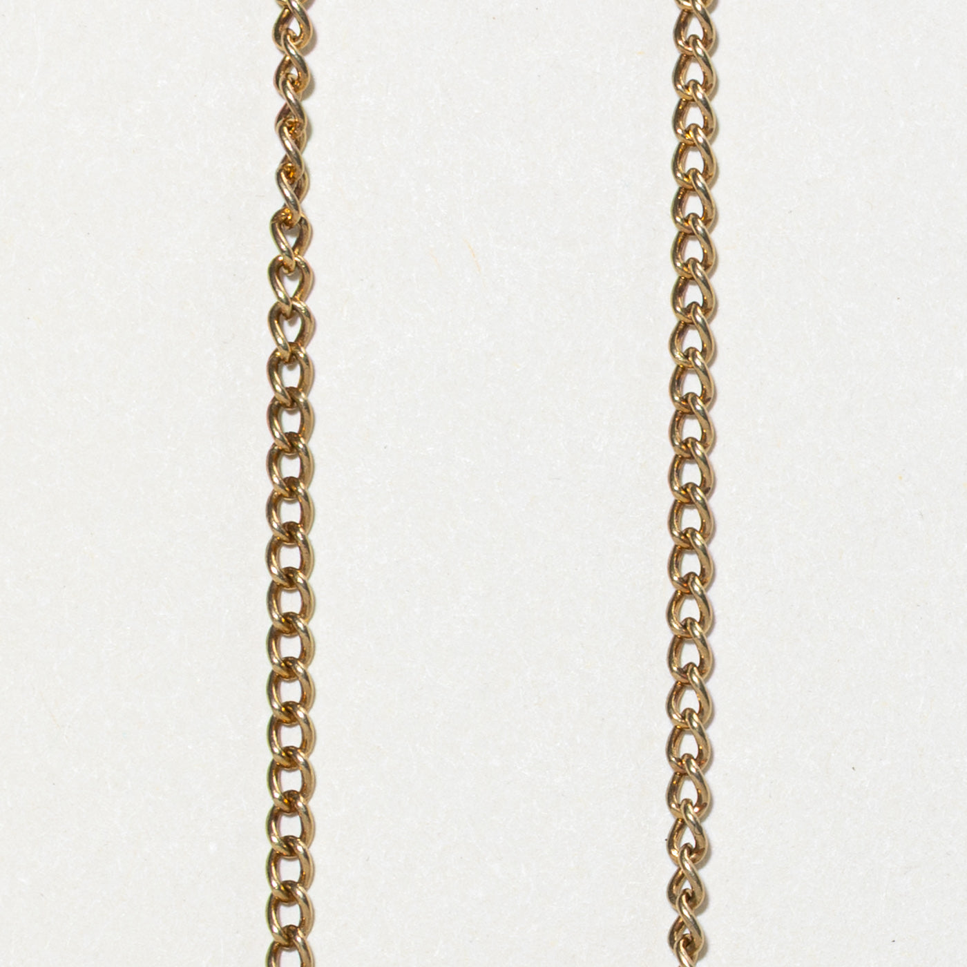 1964 London 9k St. Christopher Medallion Necklace | 12"