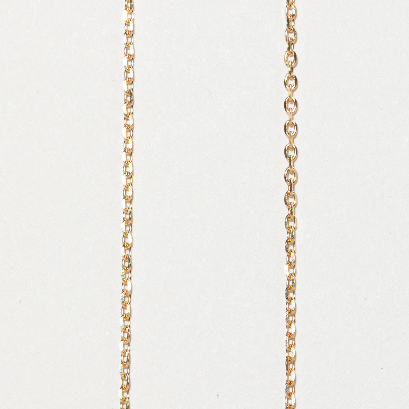 18k Flower Satellite Pendant Necklace | 39"
