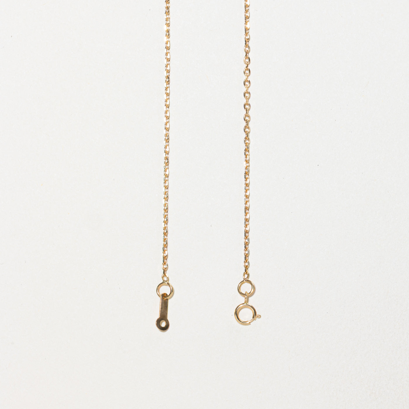 18k Flower Satellite Pendant Necklace | 39"