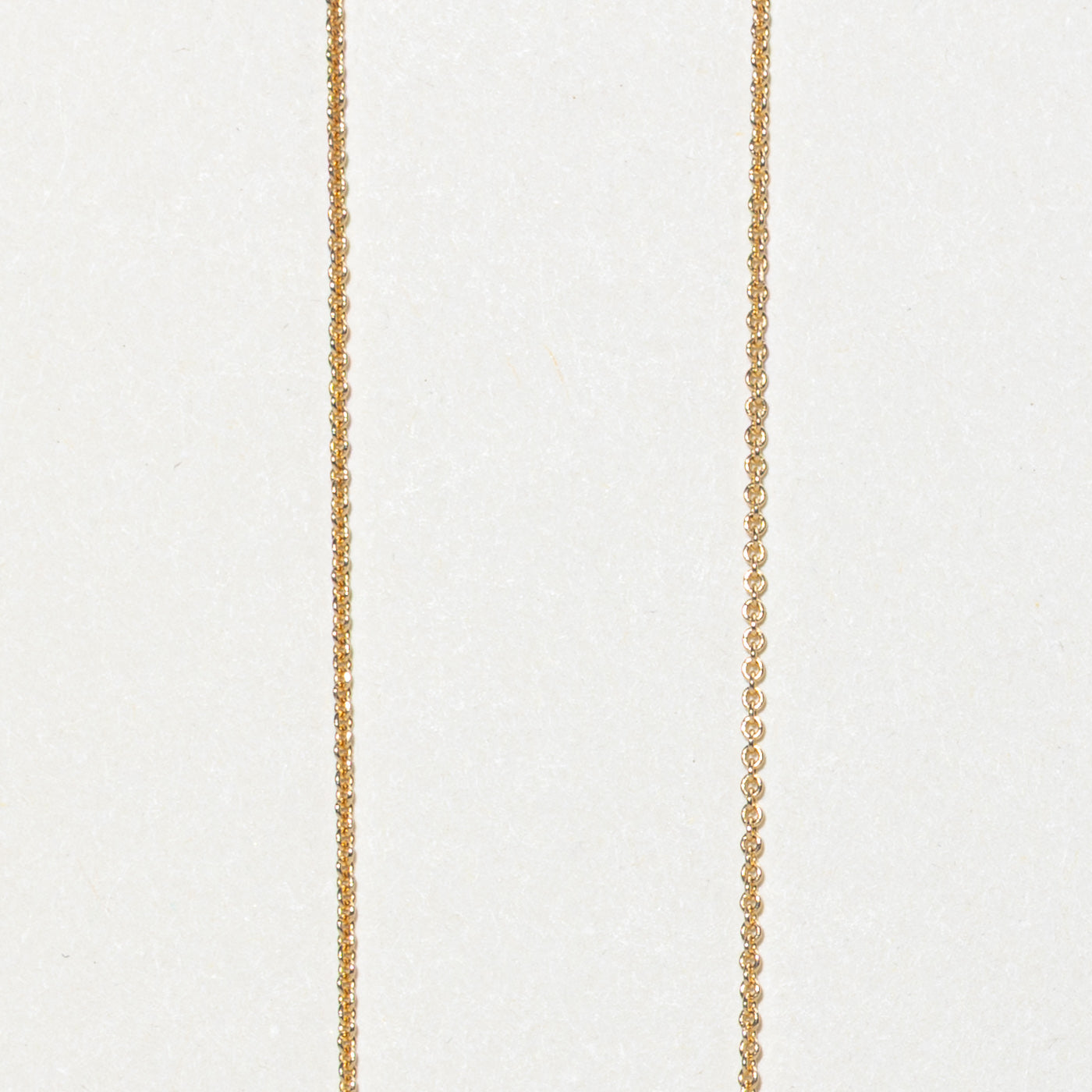 ‘Pyrrha’ 14k "Cor Meum Tuum Est" Bar Necklace | 15.5"