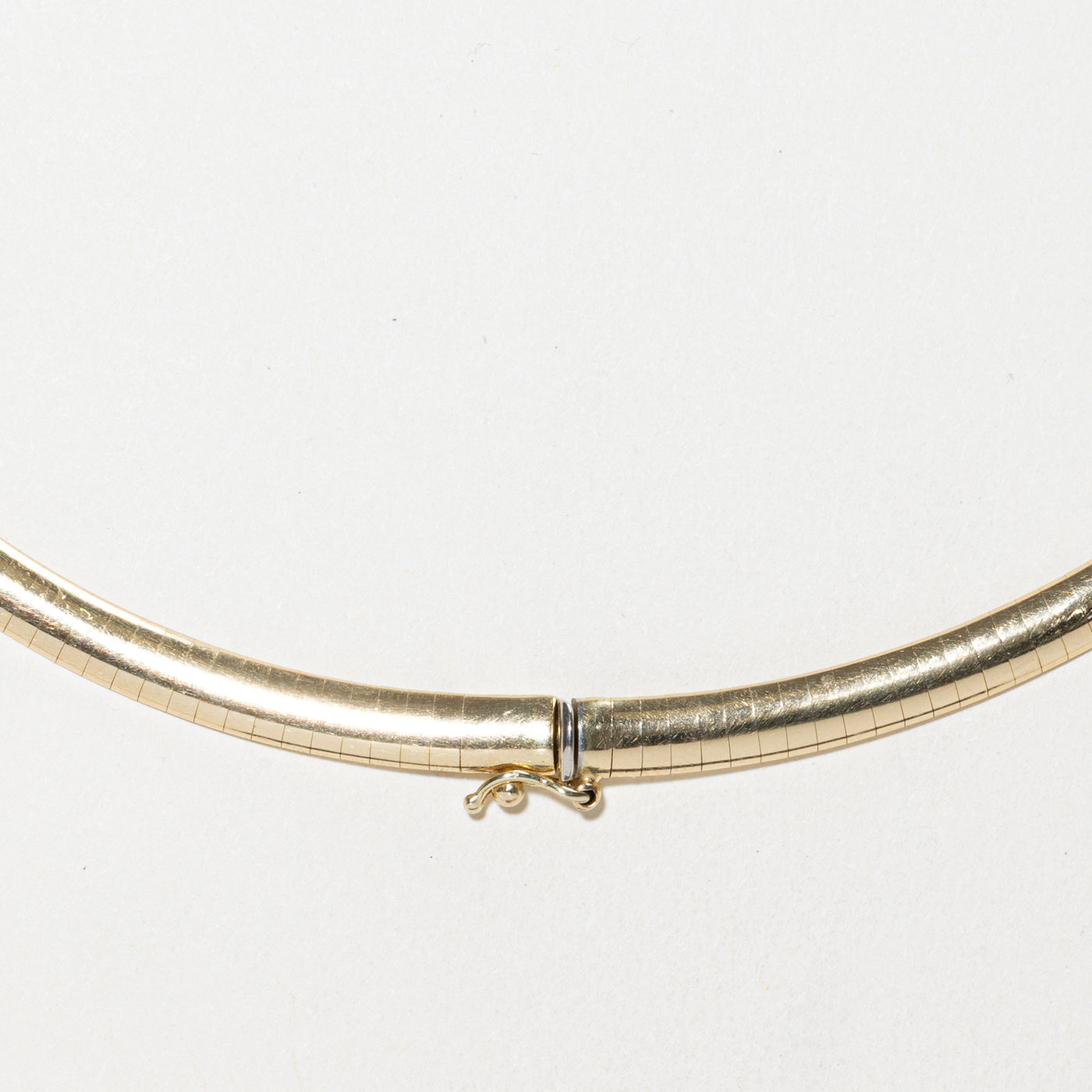14k Omega Chain Necklace | 5.0mm | 19"