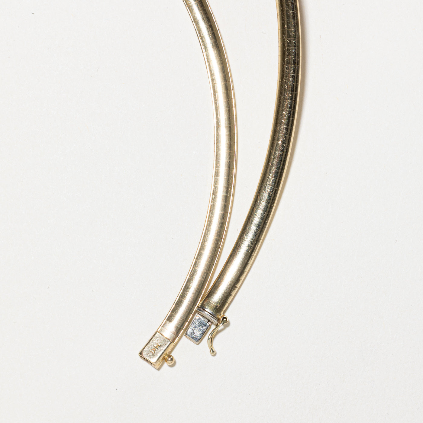 14k Omega Chain Necklace | 5.0mm | 19"