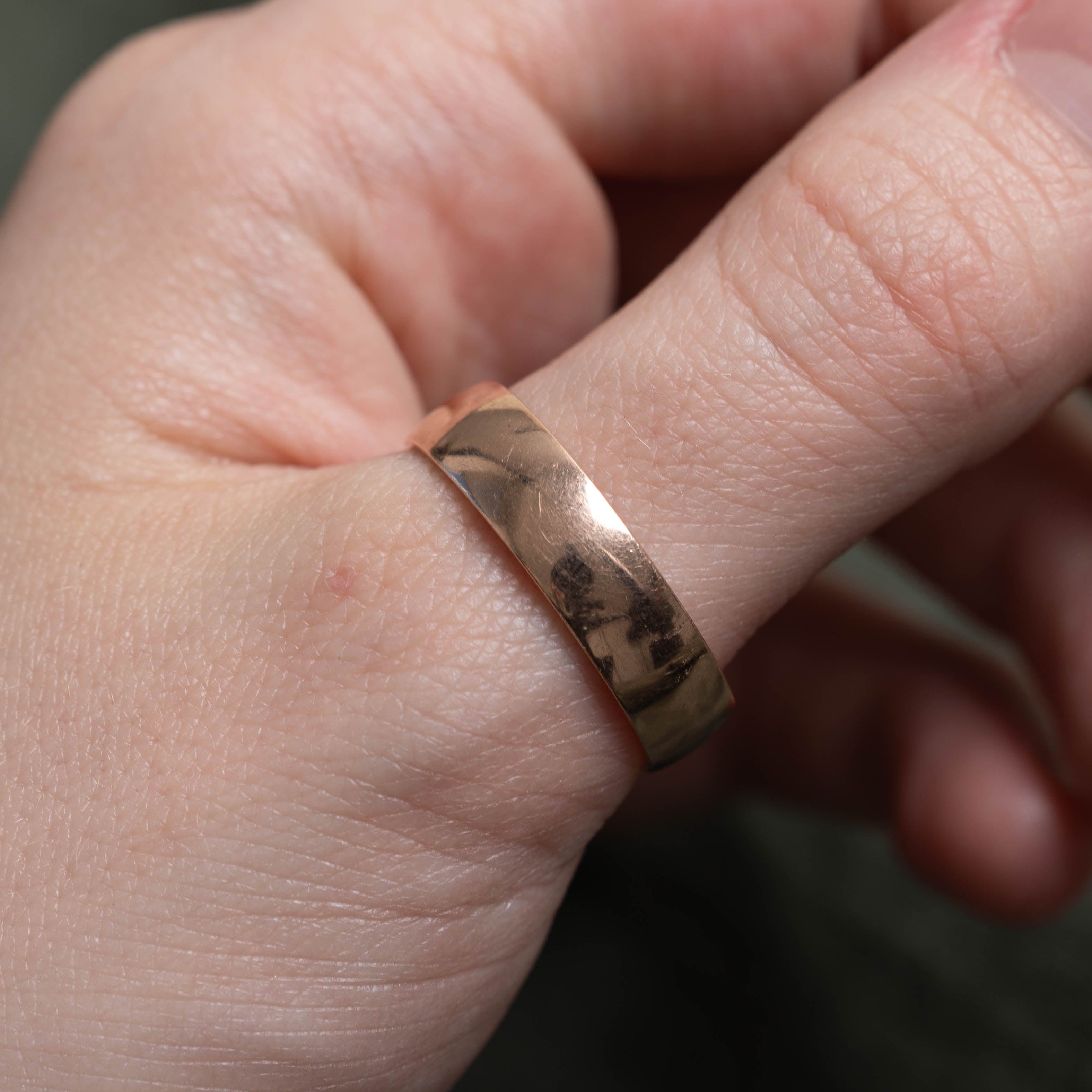 10k Rose Gold Plain Band | 5.85mm | SZ 11.75