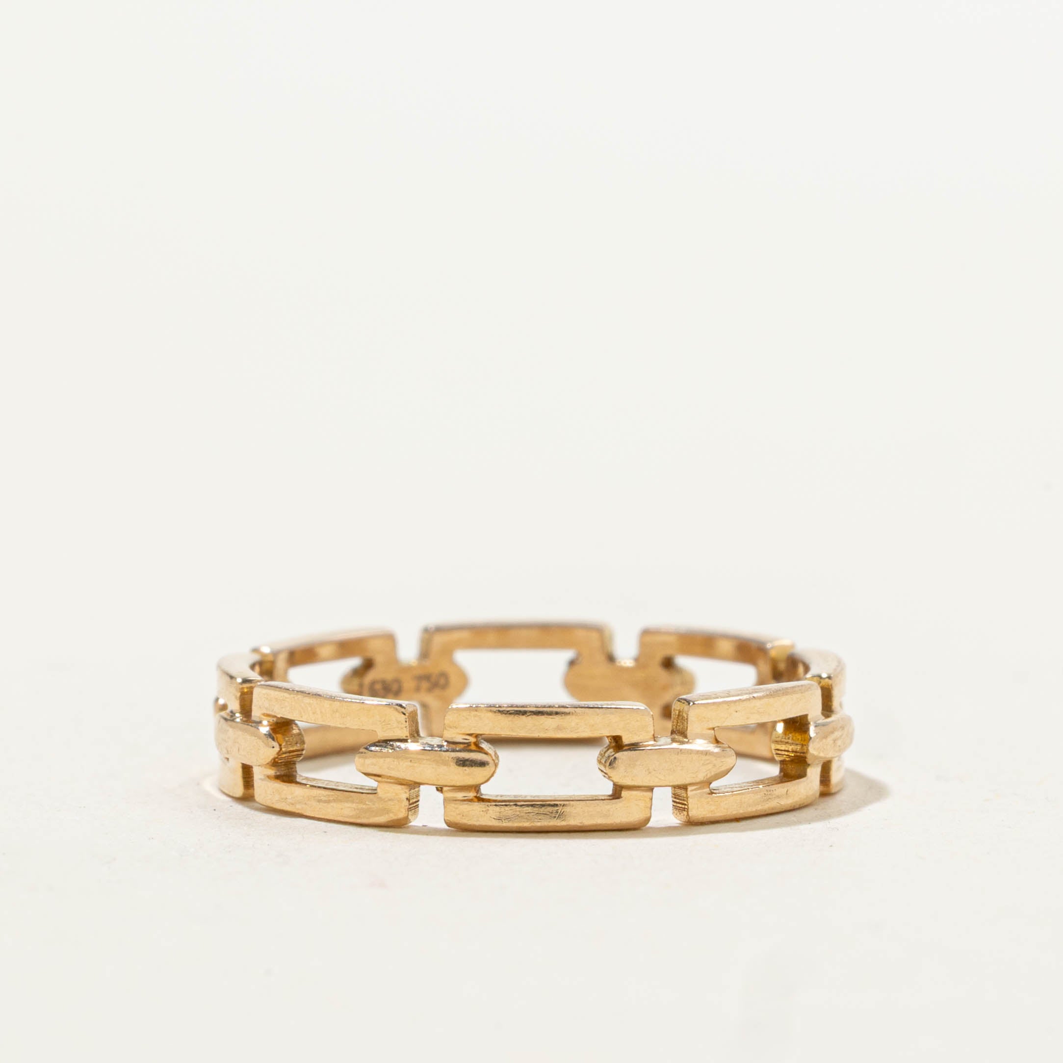 ‘Birks’ Paperclip Link Chain Band | 3.10mm | SZ 5