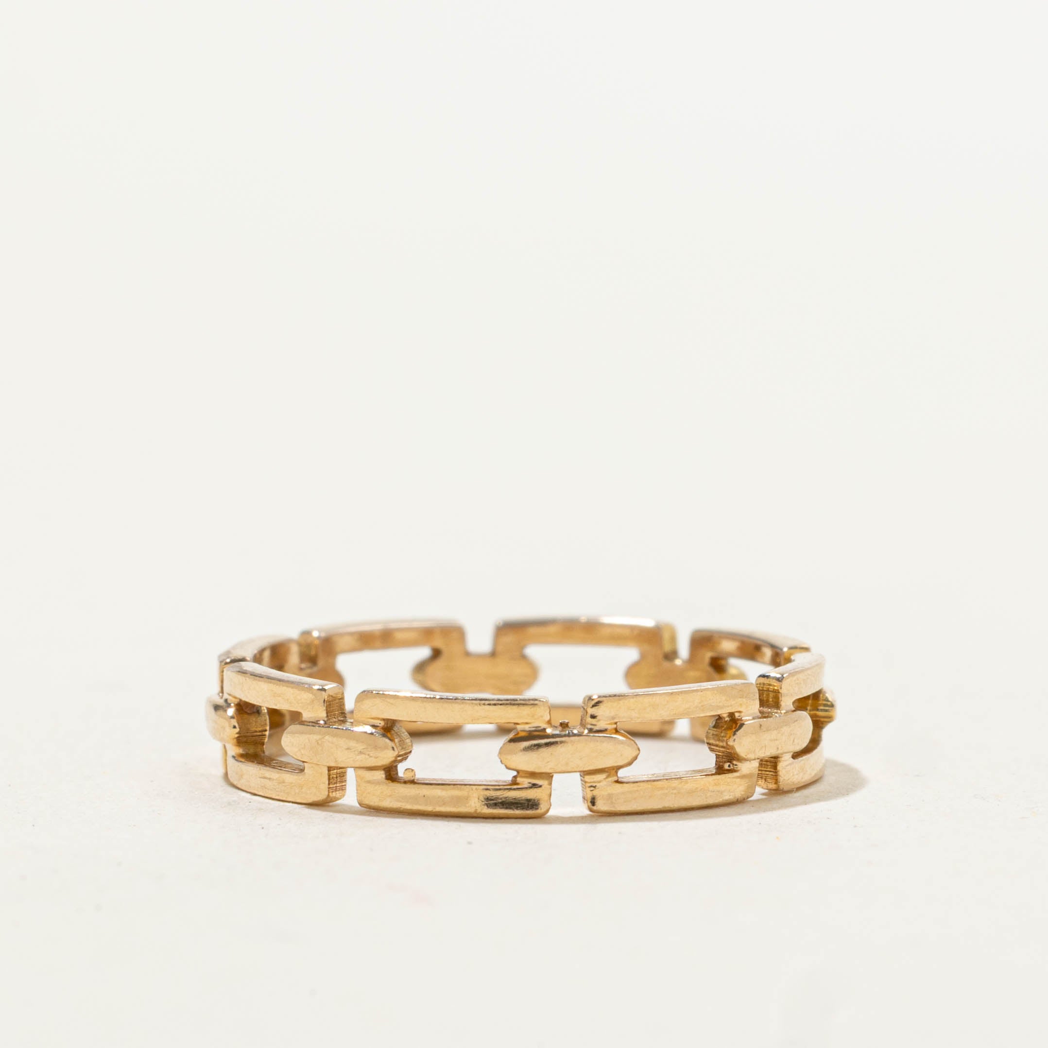 ‘Birks’ Paperclip Link Chain Band | 3.10mm | SZ 5