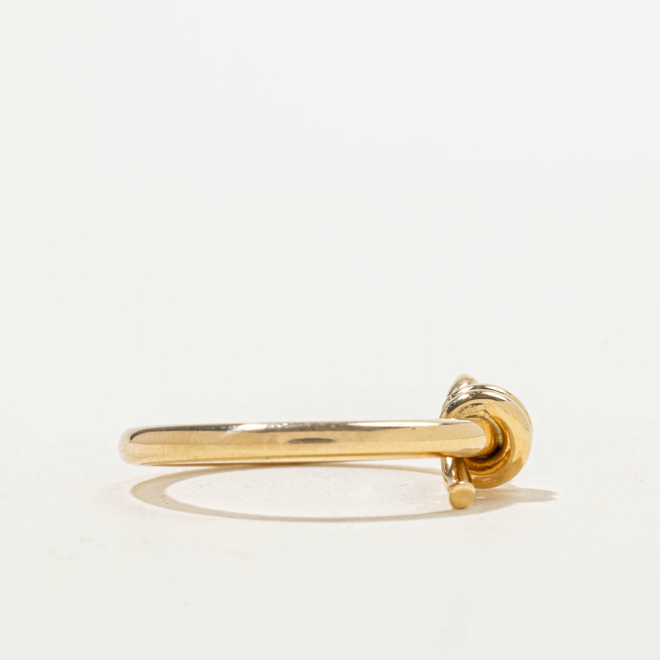 18k Yellow Gold Knot Ring | SZ 6.25